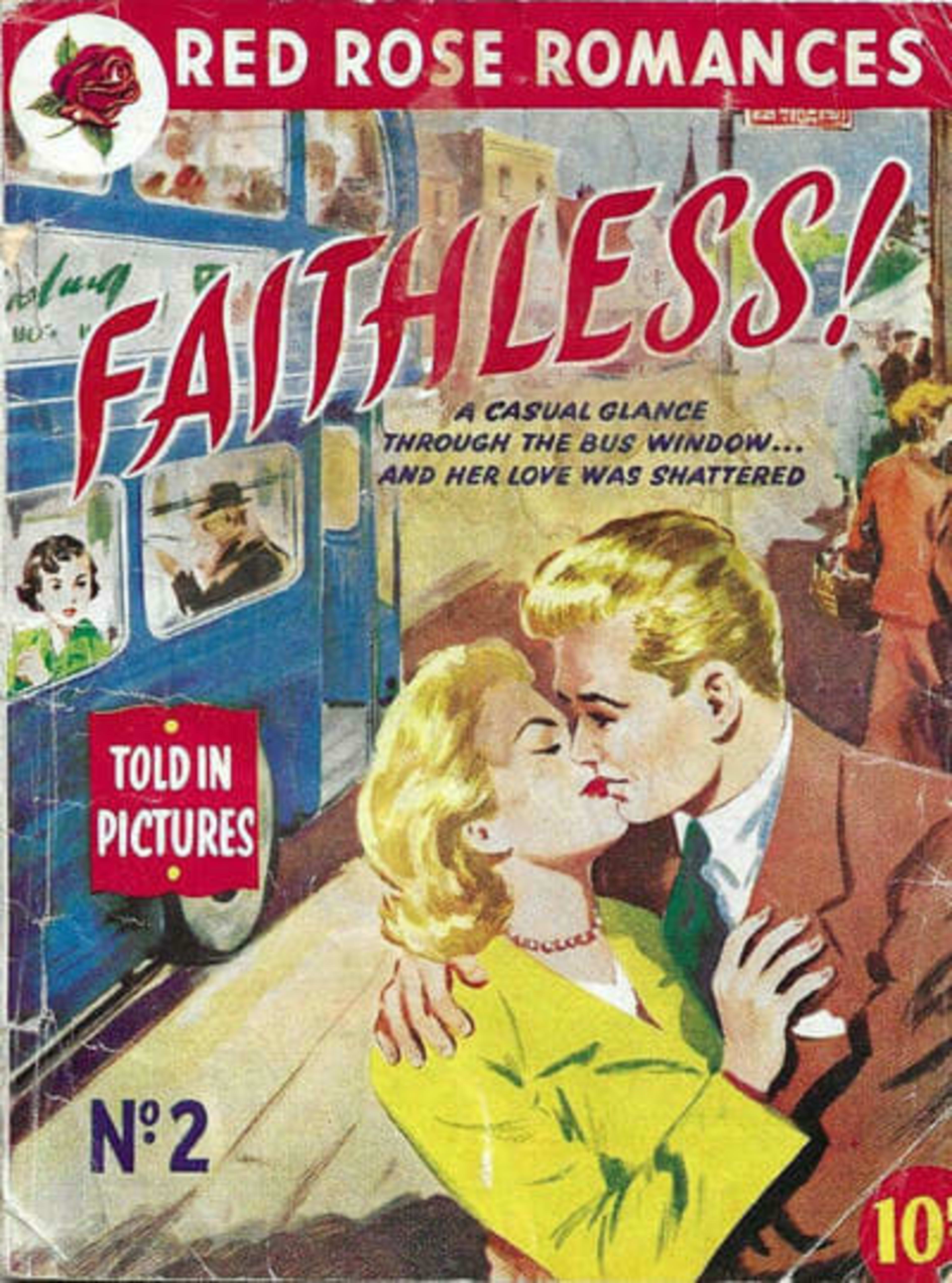 Red Rose Romances cover — © Picture Story Publications