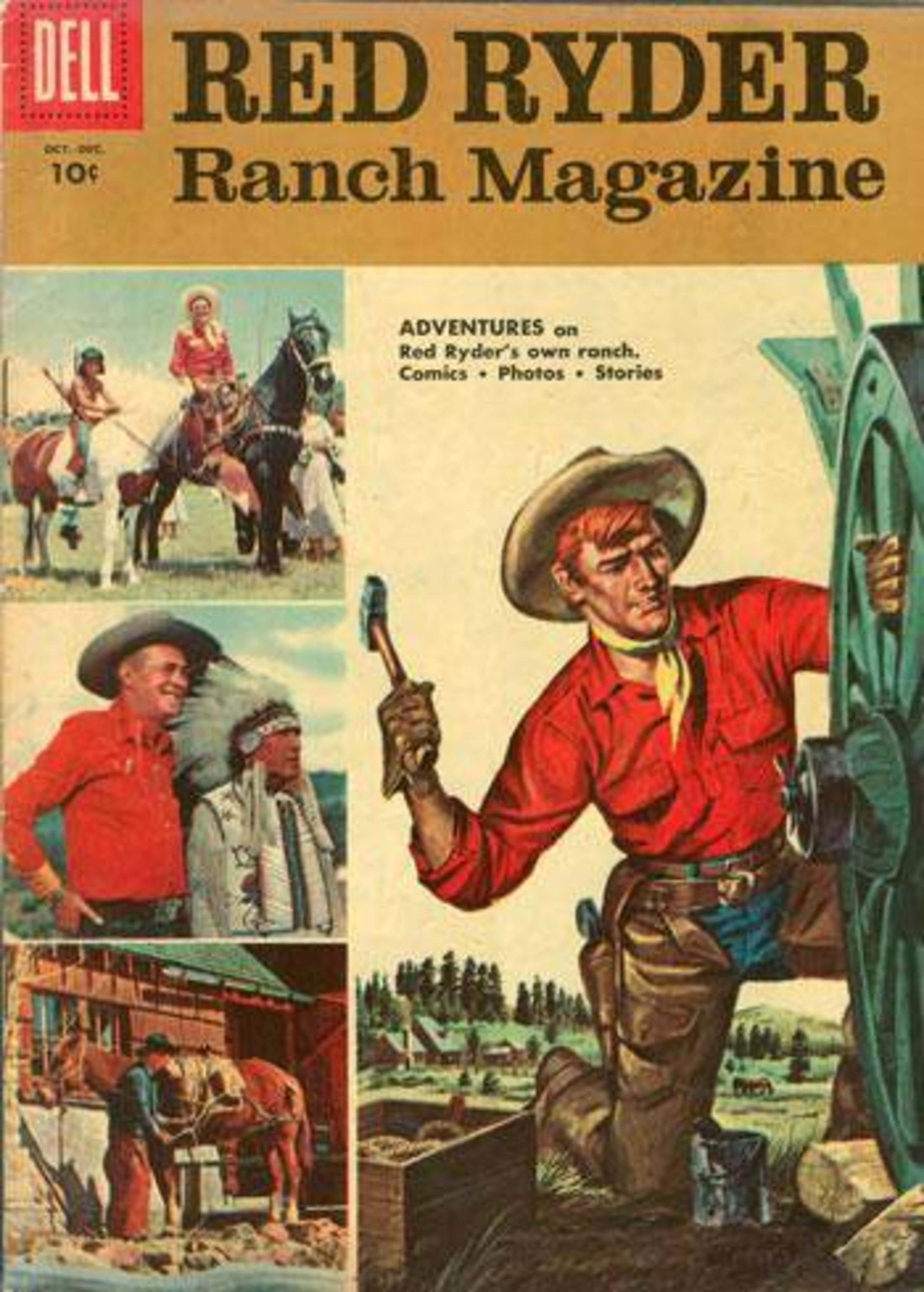 Red Ryder Ranch Magazine cover — © Dell