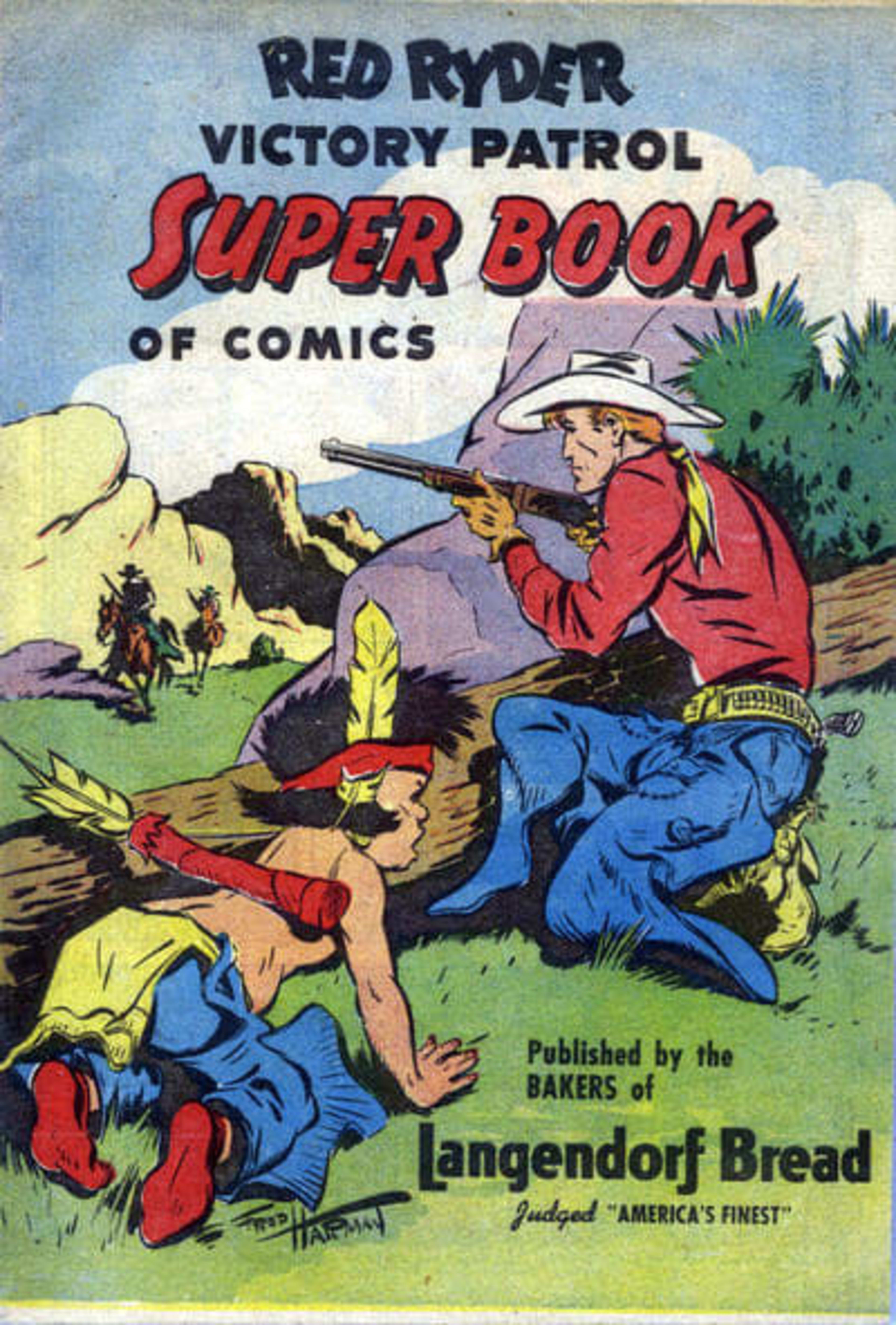 Red Ryder Victory Patrol Super Book of Comics 1