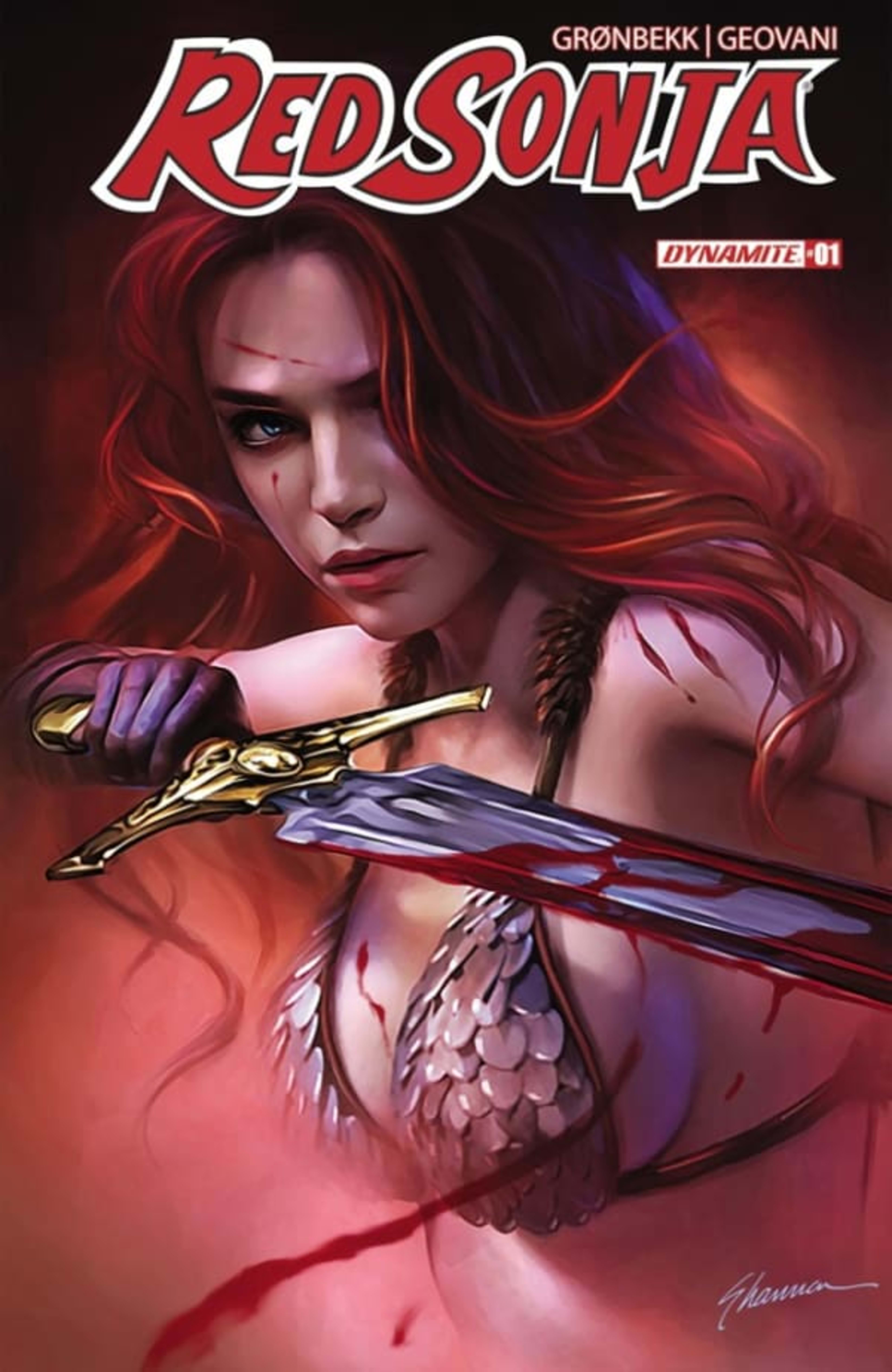 Red Sonja cover — © Dynamite Entertainment