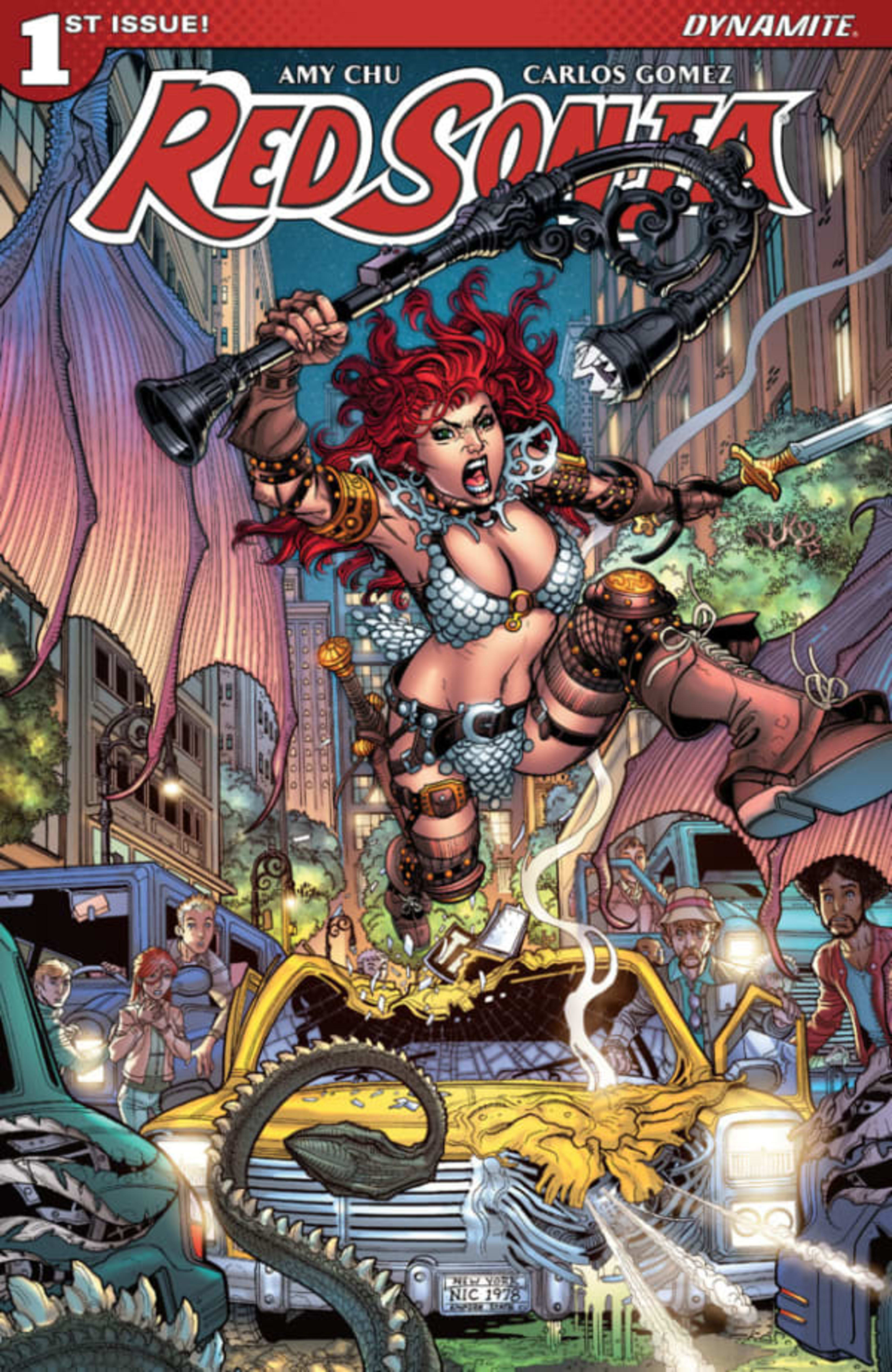 Red Sonja cover — © Dynamite Entertainment