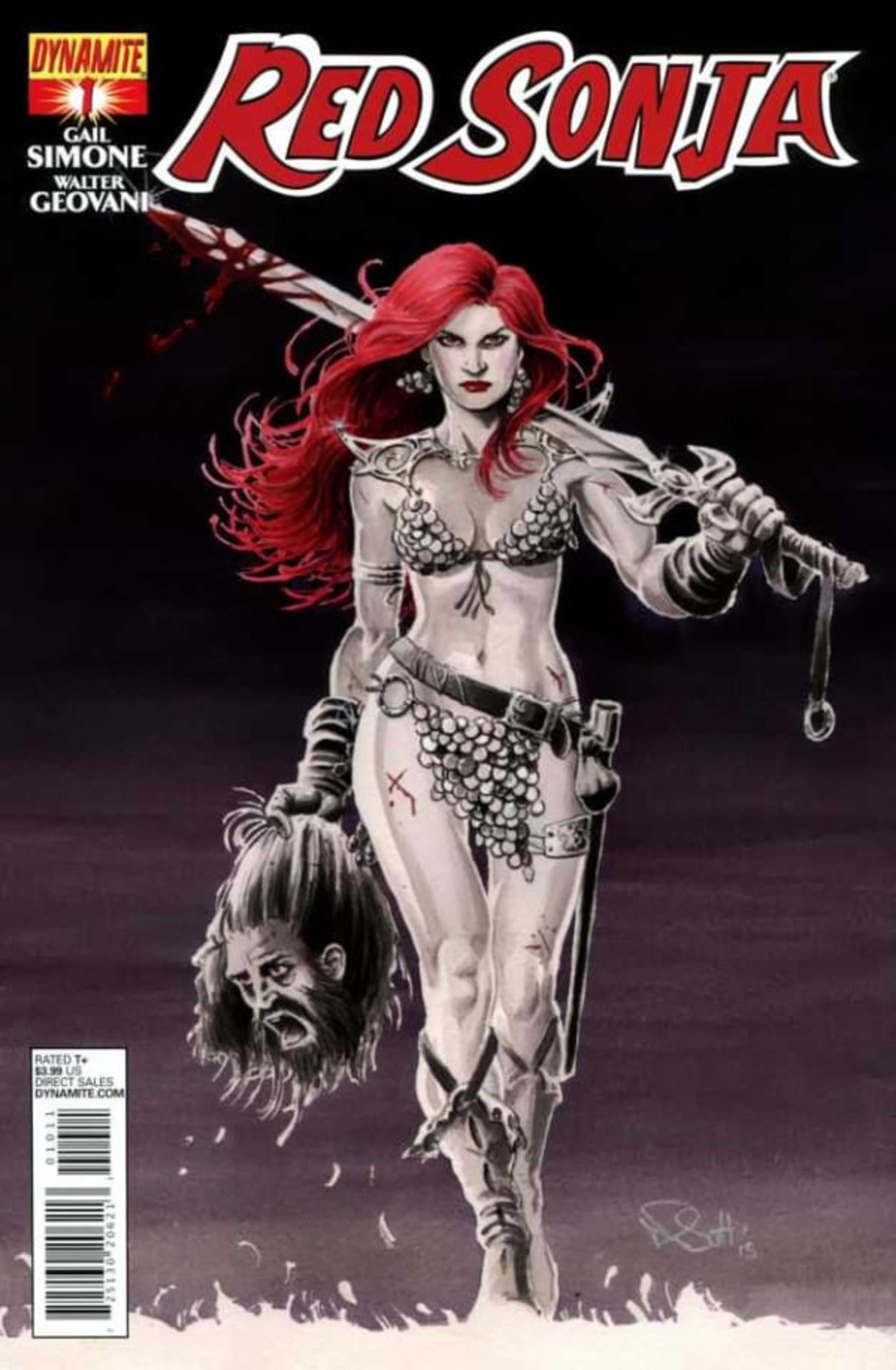 Red Sonja cover — © Dynamite Entertainment