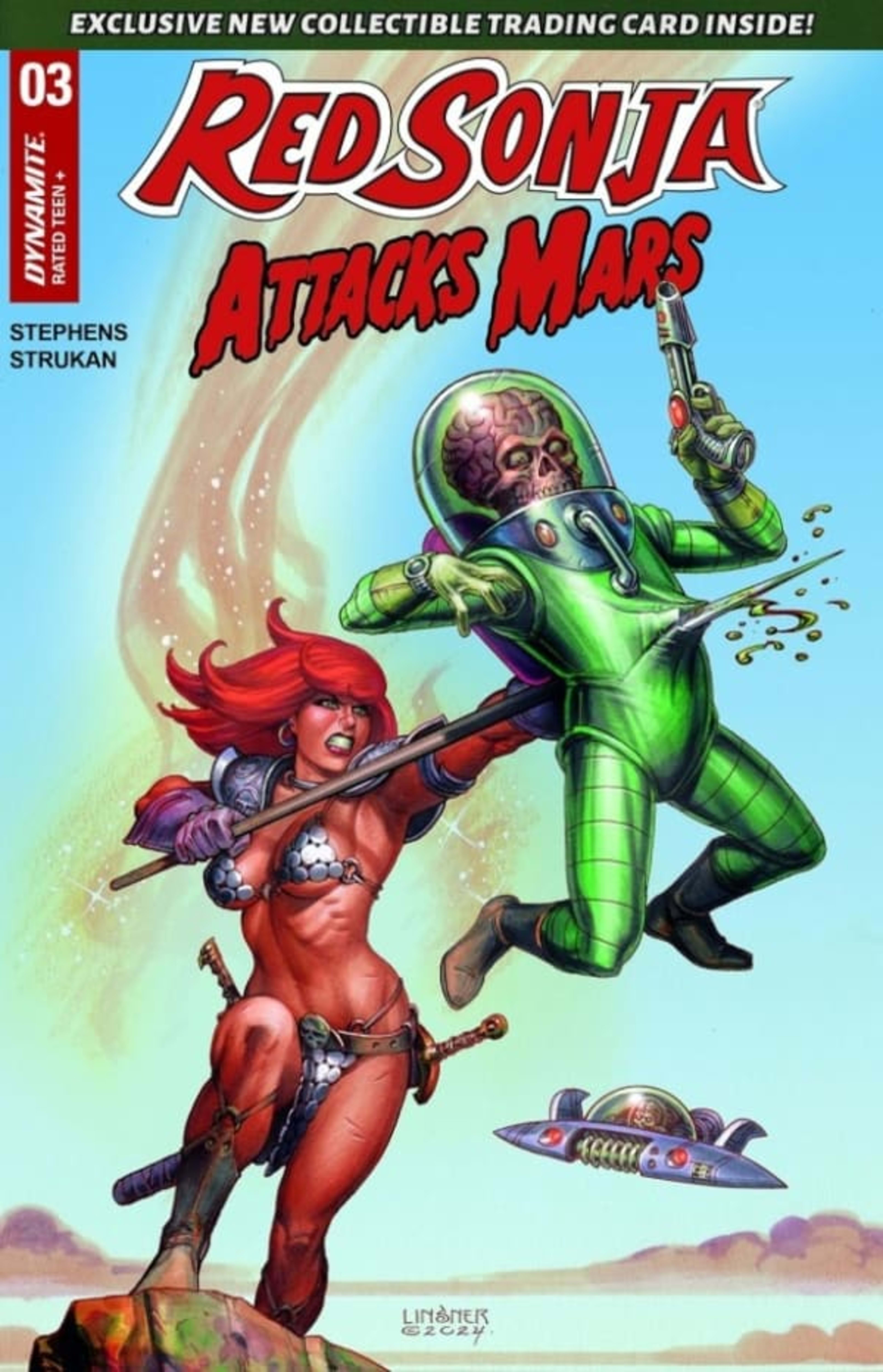 Red Sonja Attacks Mars 3