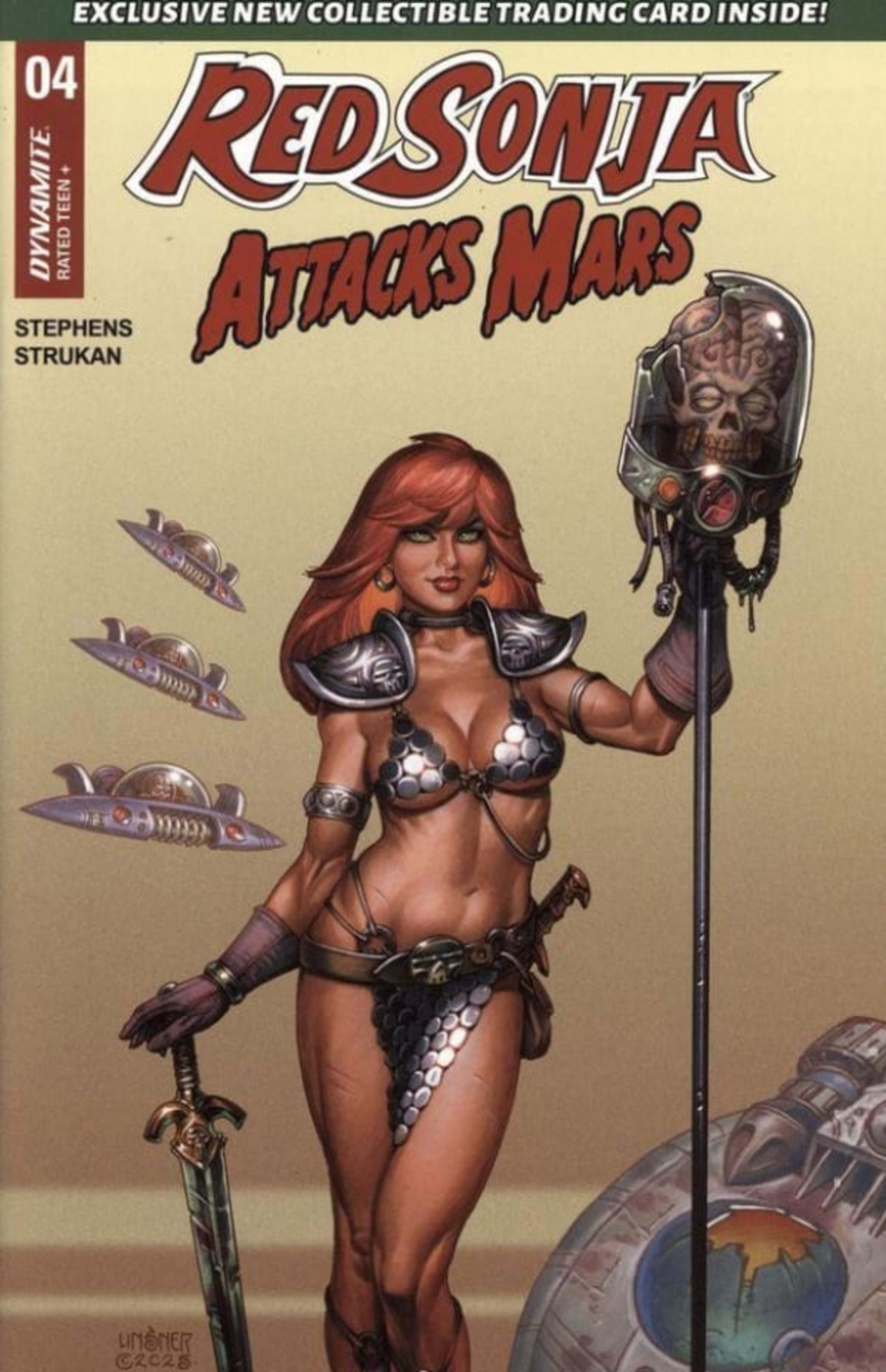 Red Sonja Attacks Mars 4