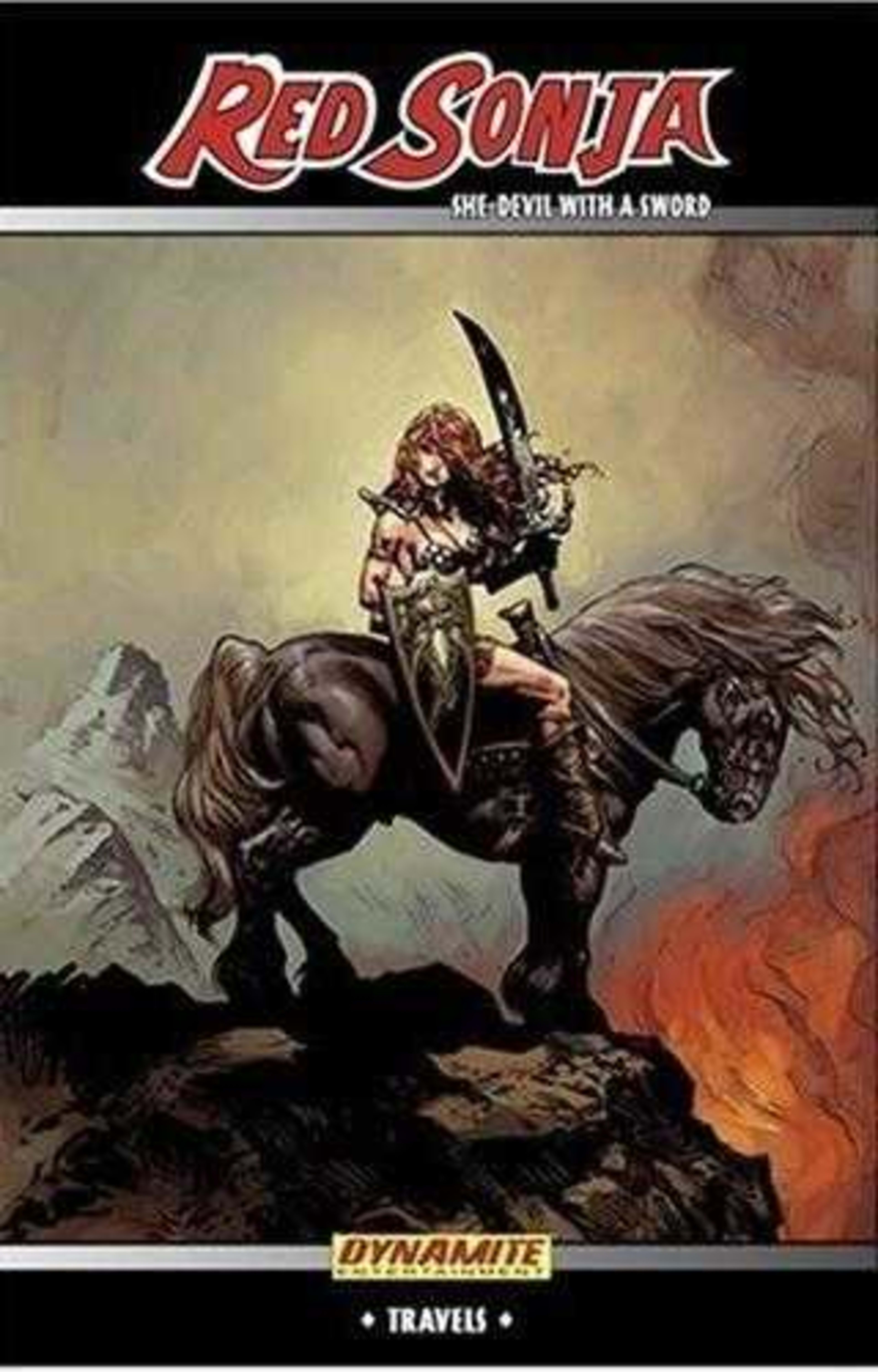 Red Sonja Travels cover — © Dynamite Entertainment