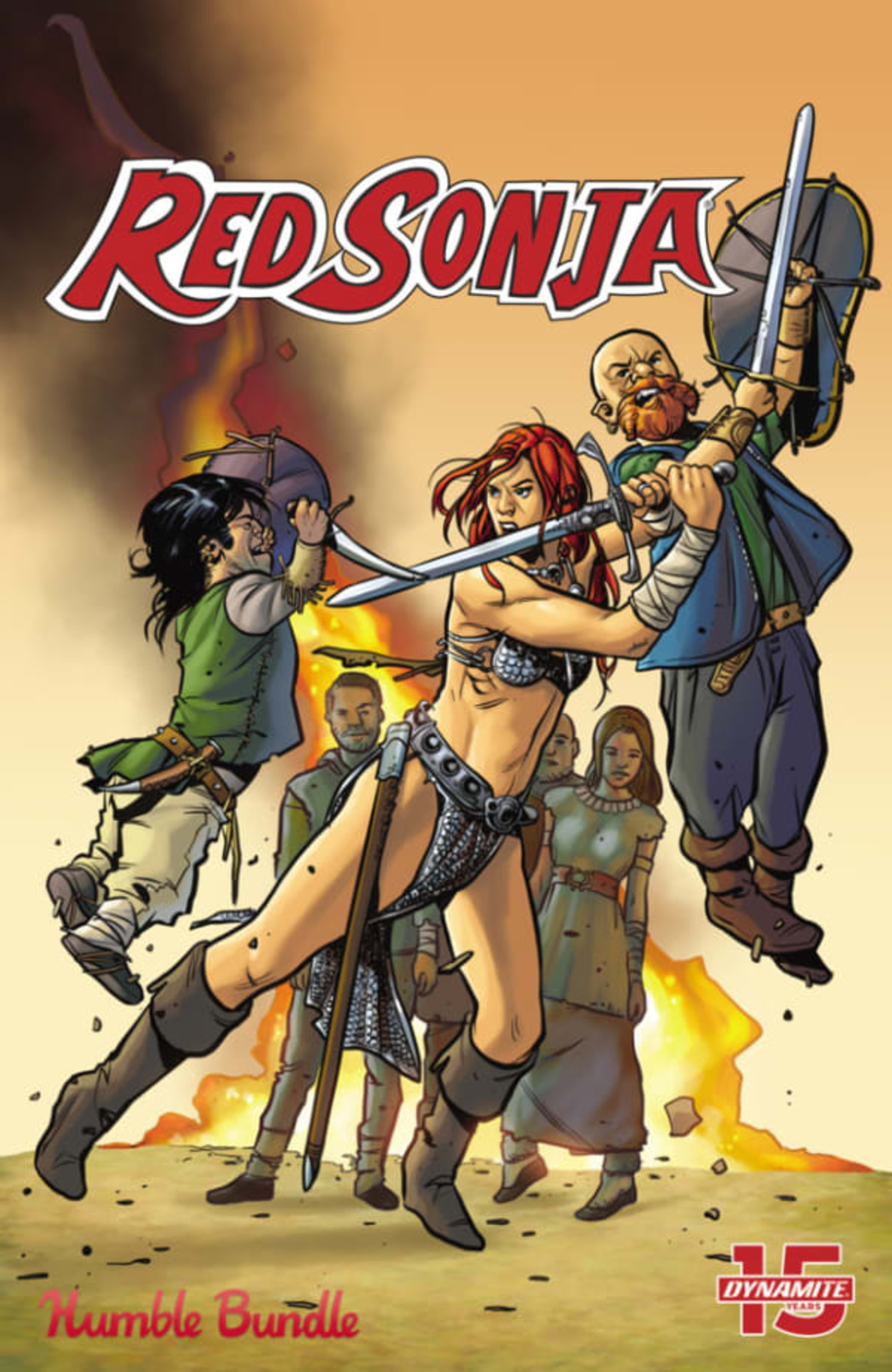 Red Sonja, Humble Bundle One Shot cover — © Dynamite Entertainment