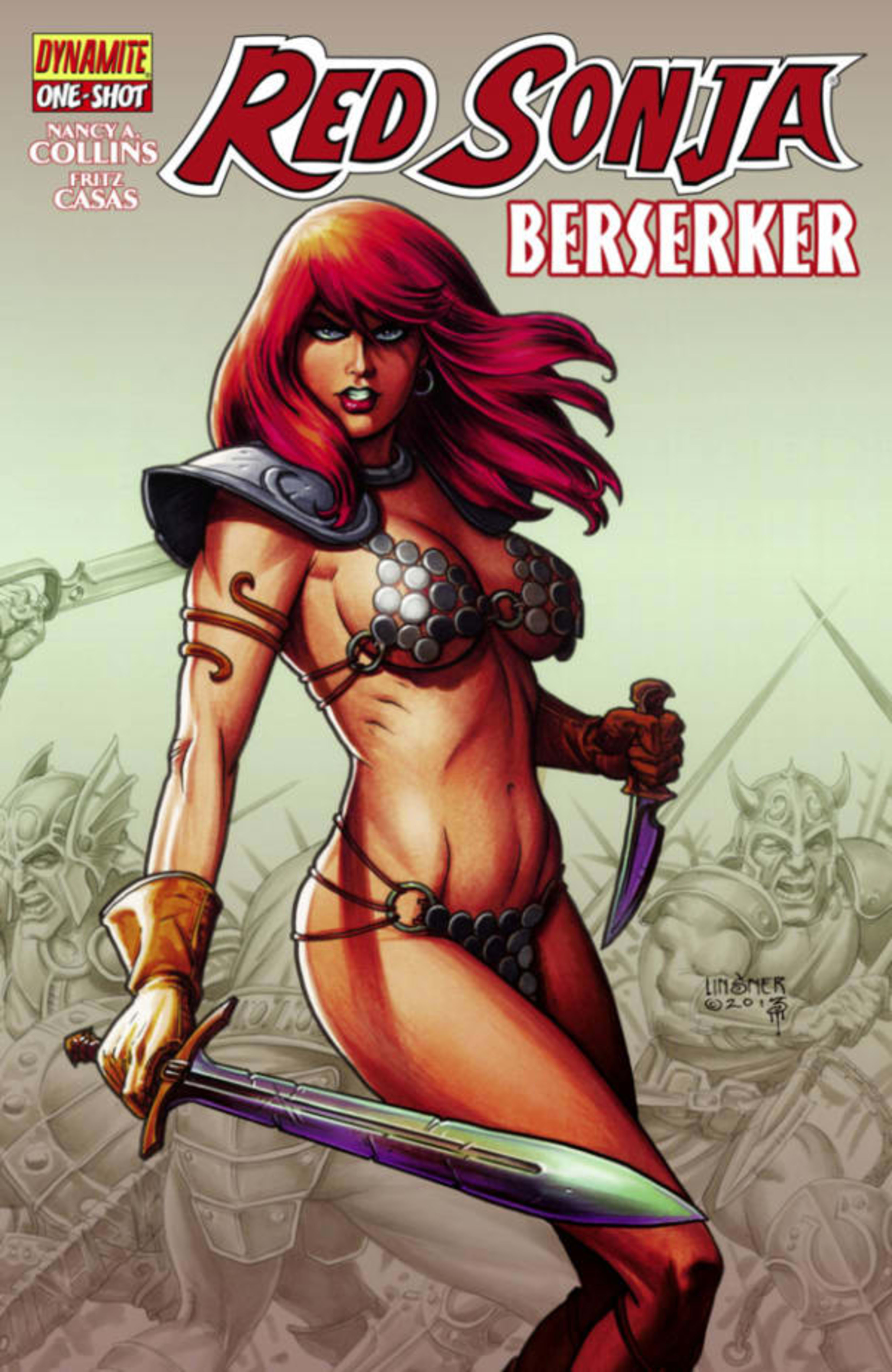 Red Sonja: Berserker cover — © Dynamite Entertainment