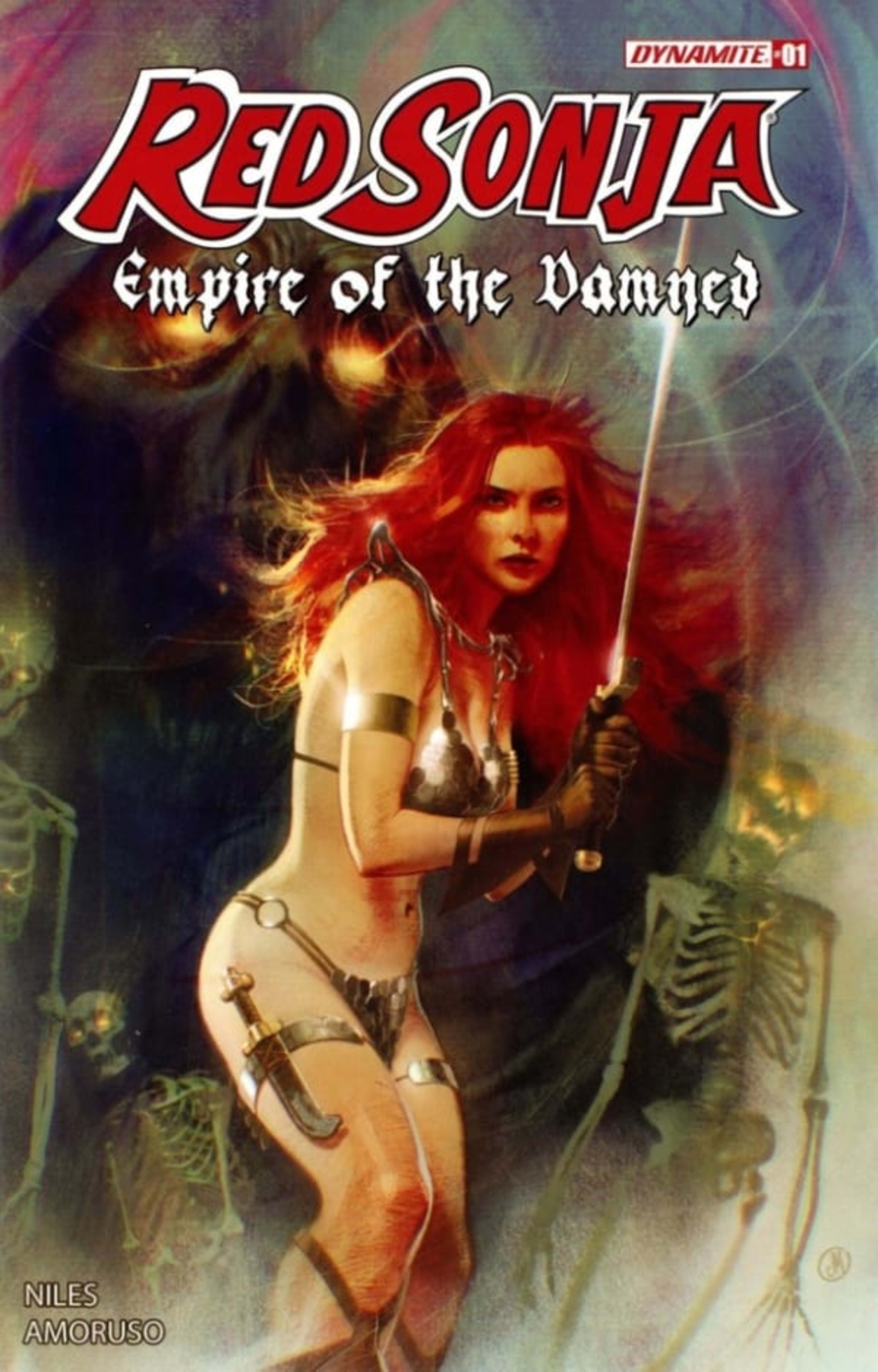 Red Sonja: Empire of the Damned cover — © Dynamite Entertainment
