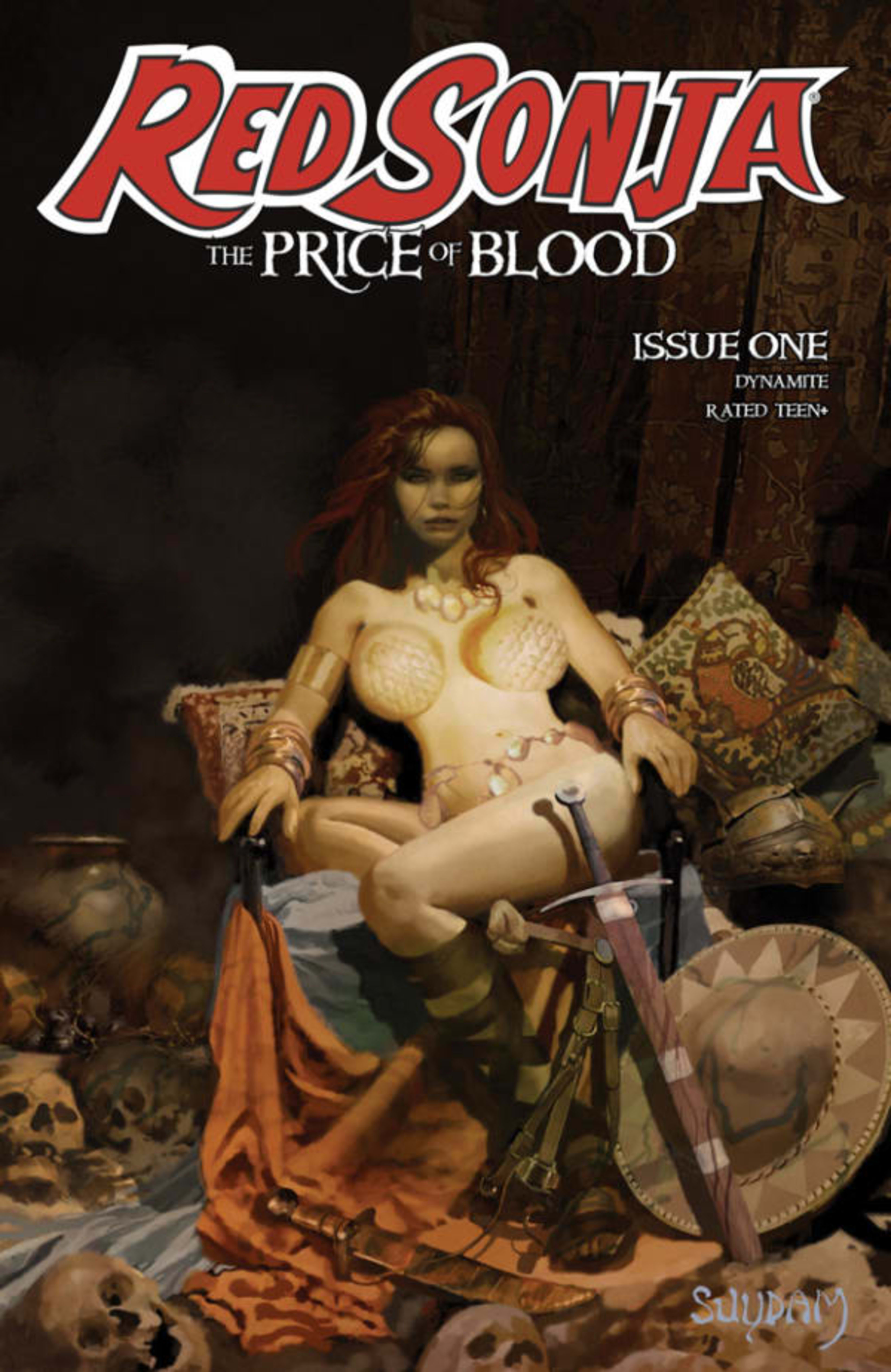 Red Sonja: Price of Blood cover — © Dynamite Entertainment