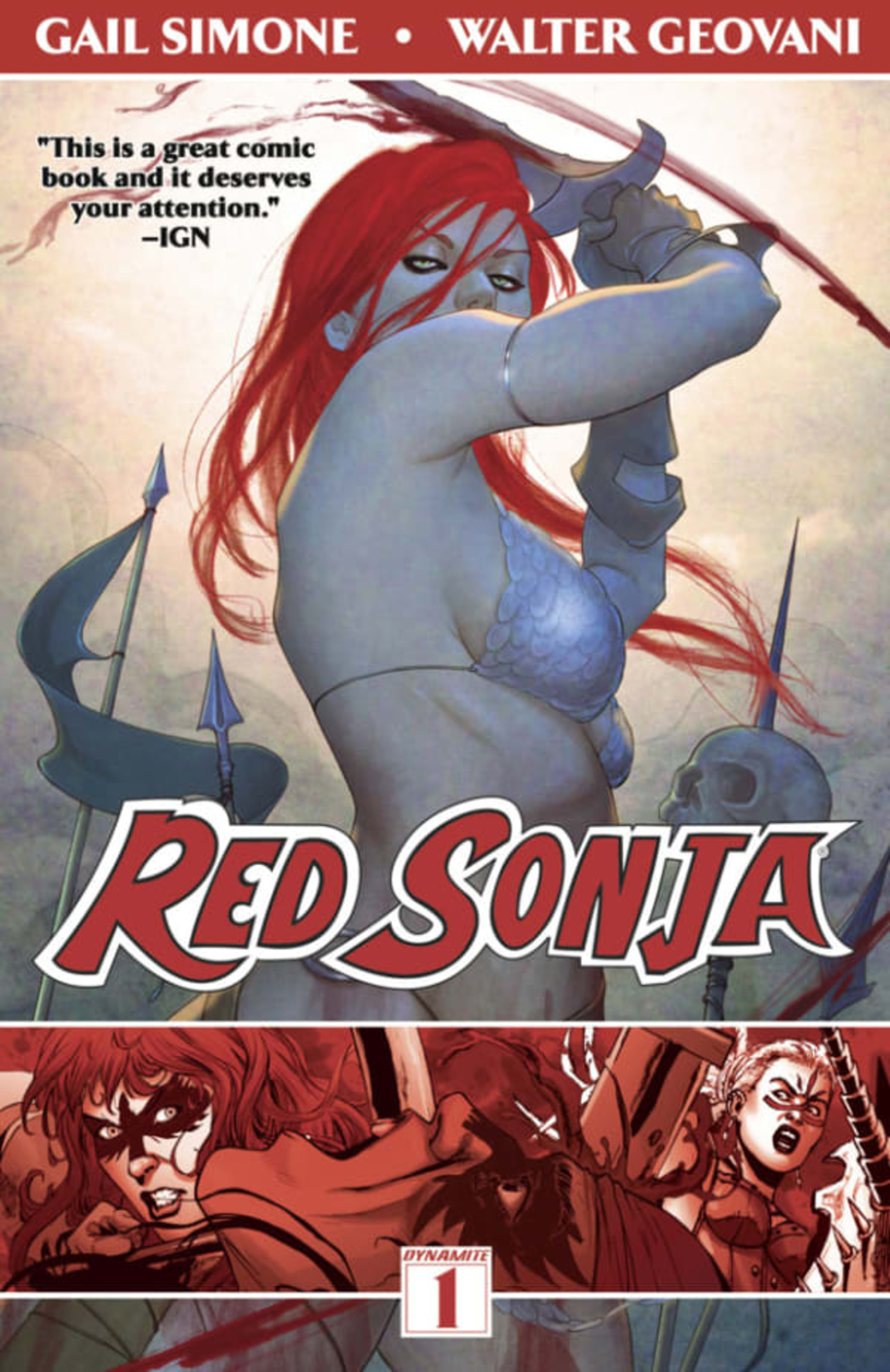 Red Sonja: Queen of Plagues cover — © Dynamite Entertainment
