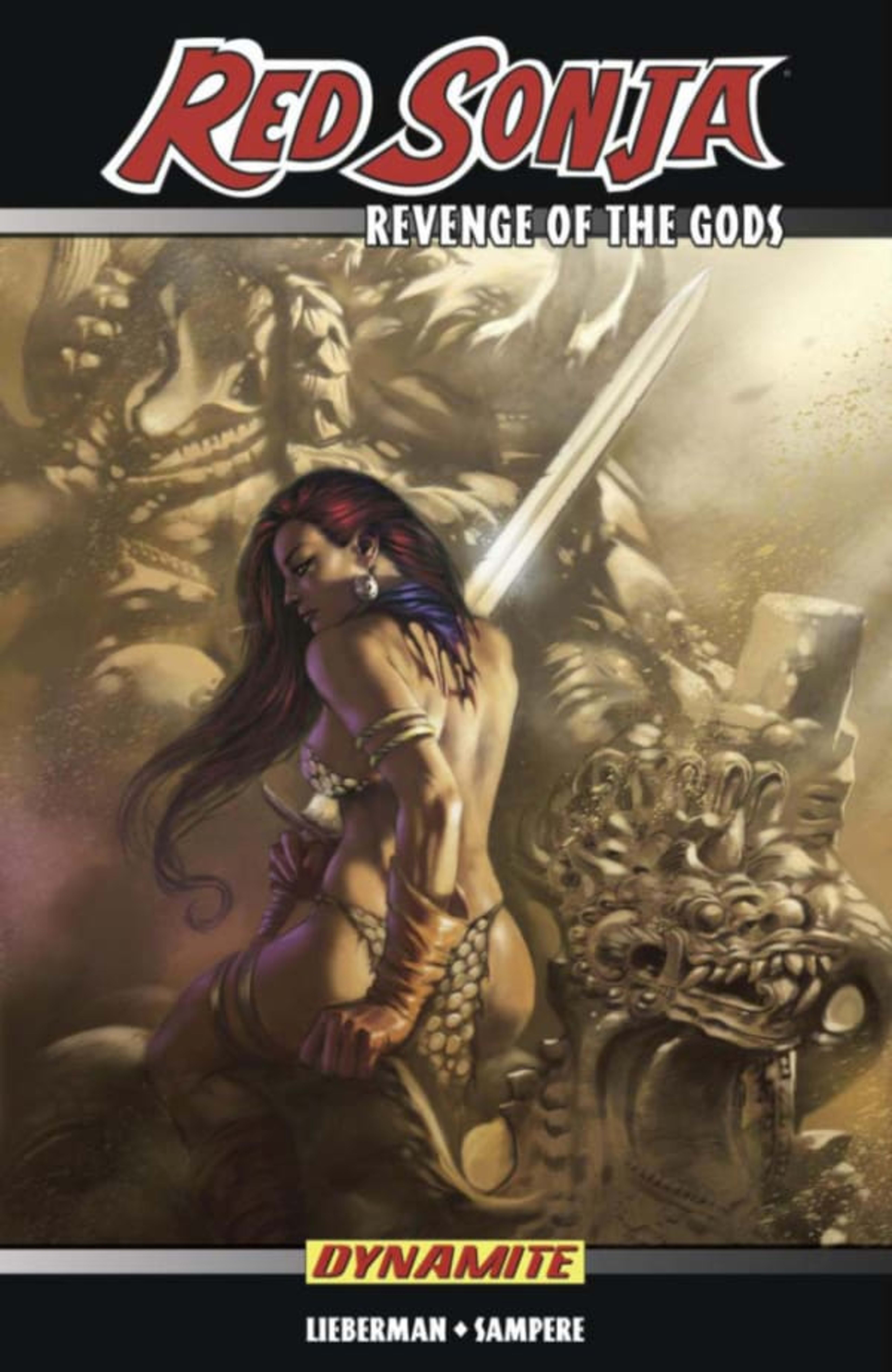 Red Sonja: Revenge of the Gods cover — © Dynamite Entertainment
