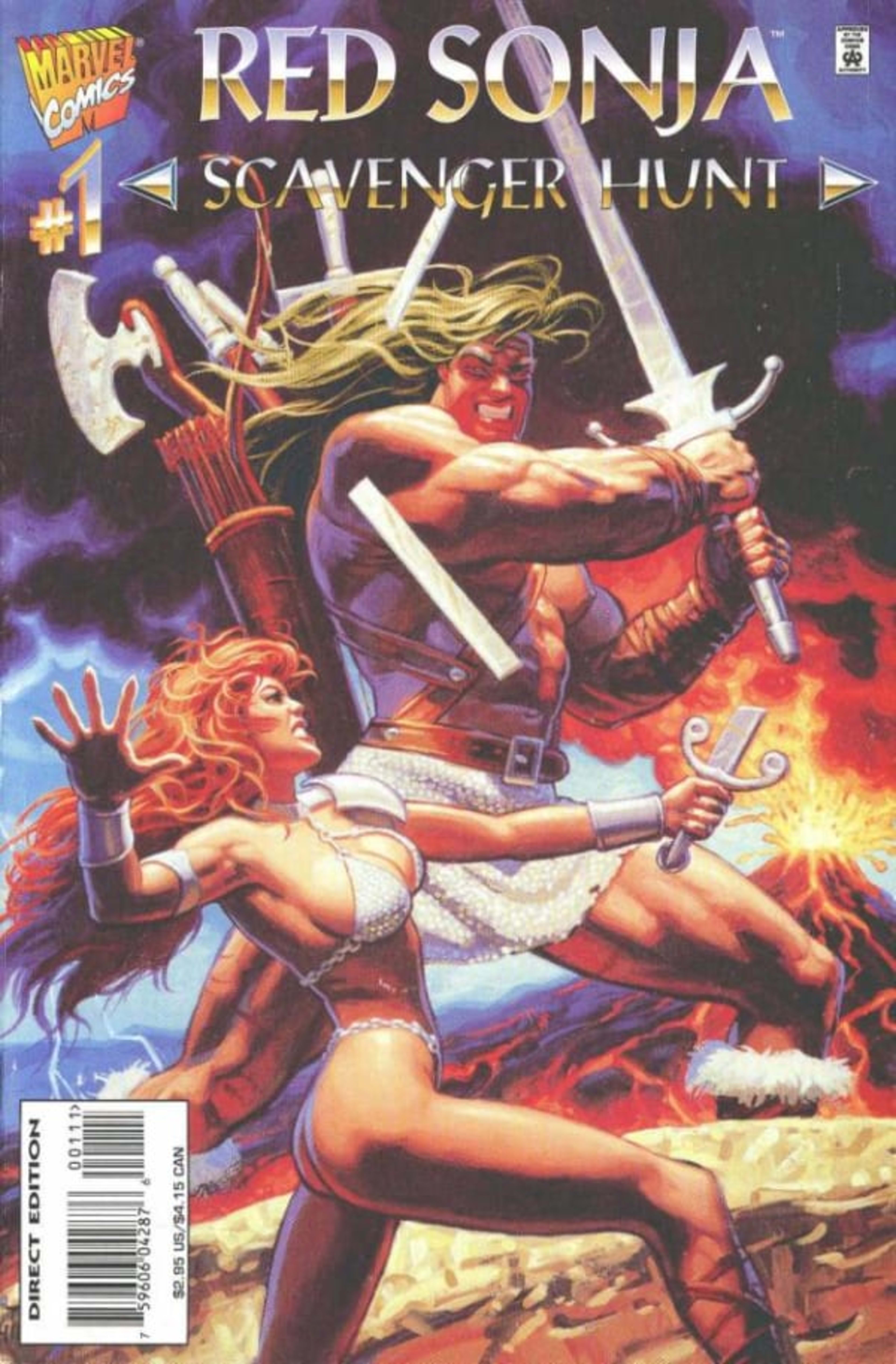 Red Sonja: Scavenger Hunt cover — © Marvel