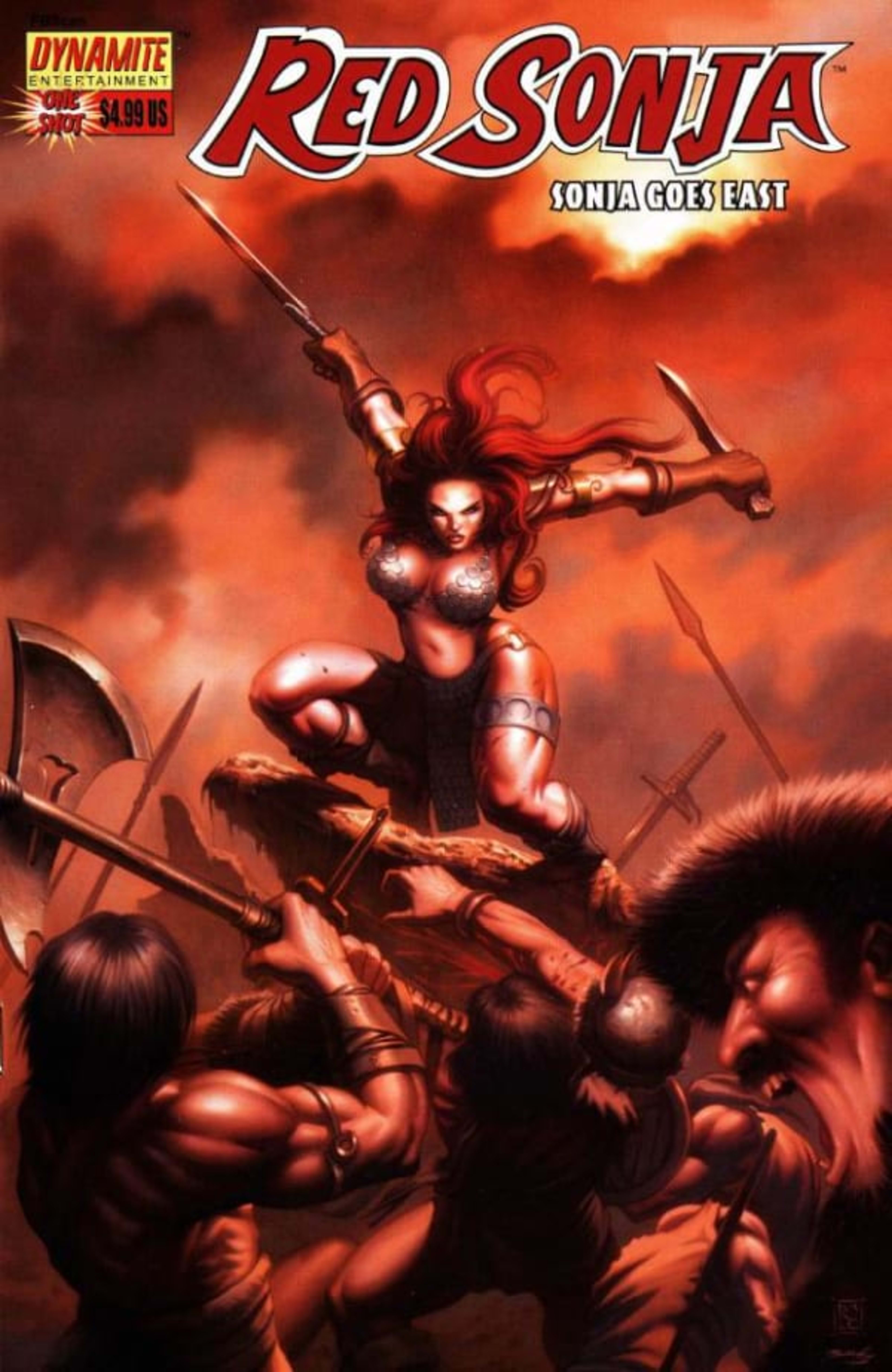 Red Sonja: Sonja Goes East cover — © Dynamite Entertainment