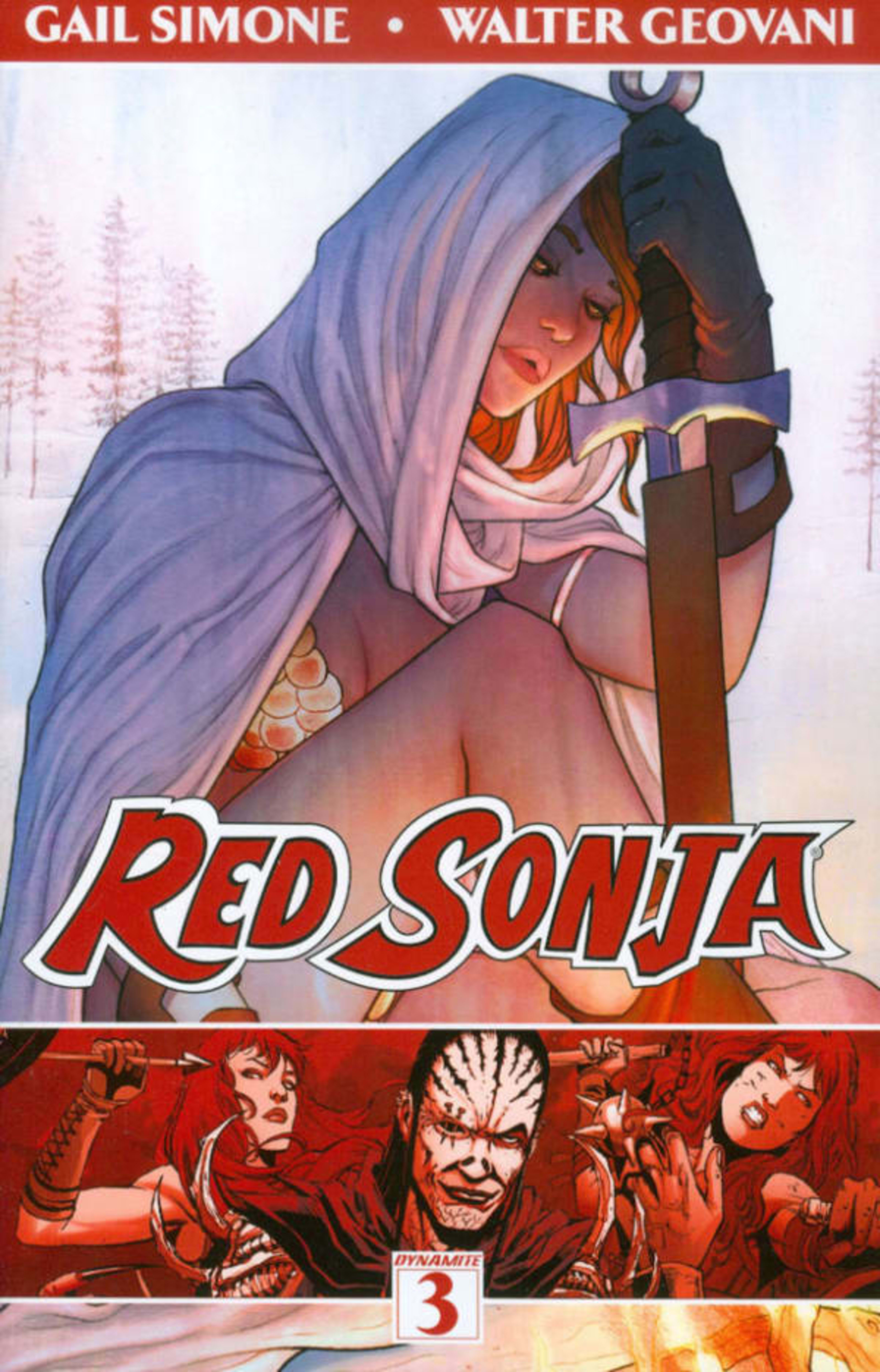 Red Sonja: The Forgiving of Monsters cover — © Dynamite Entertainment
