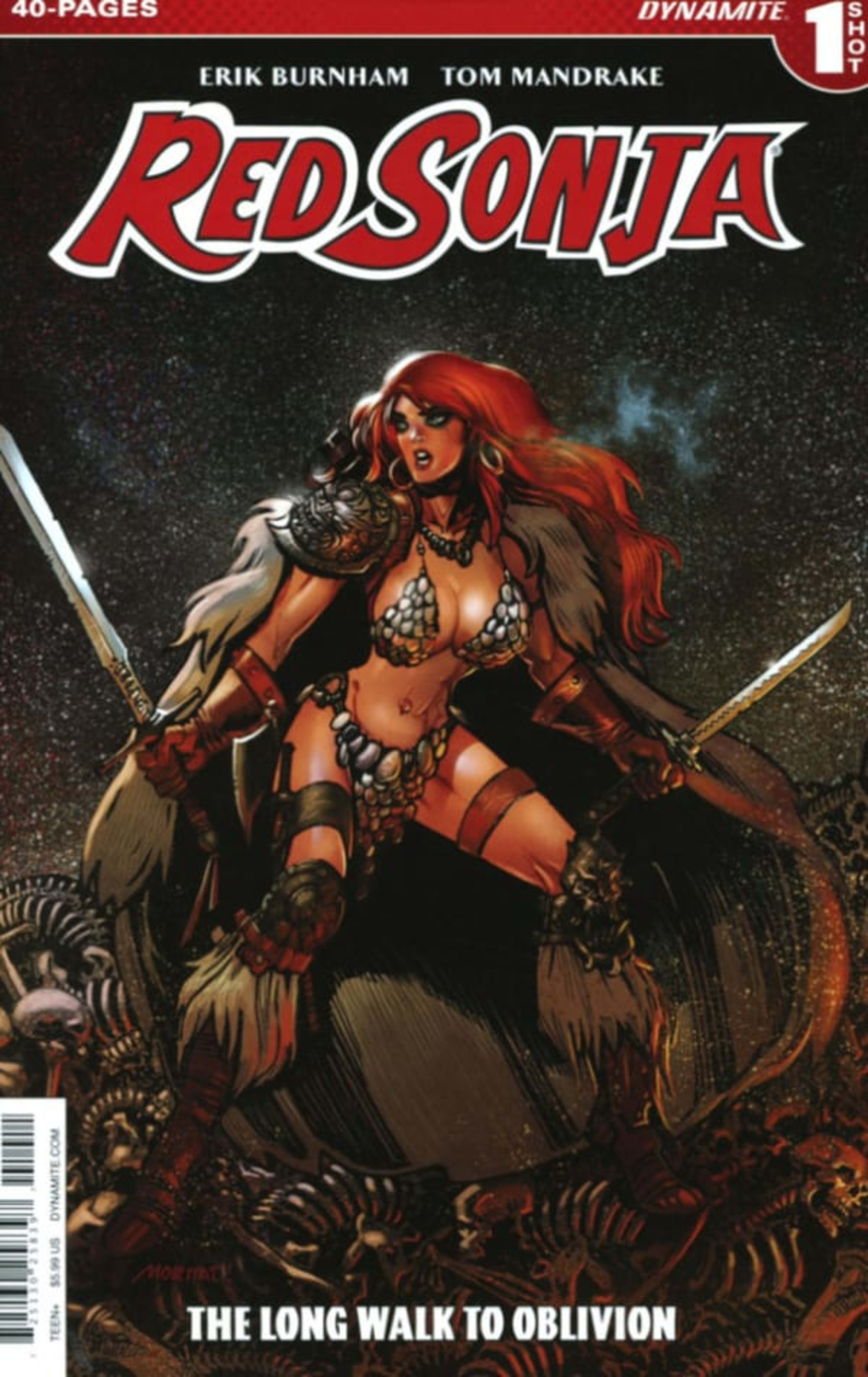 Red Sonja: The Long Walk To Oblivion cover — © Dynamite Entertainment
