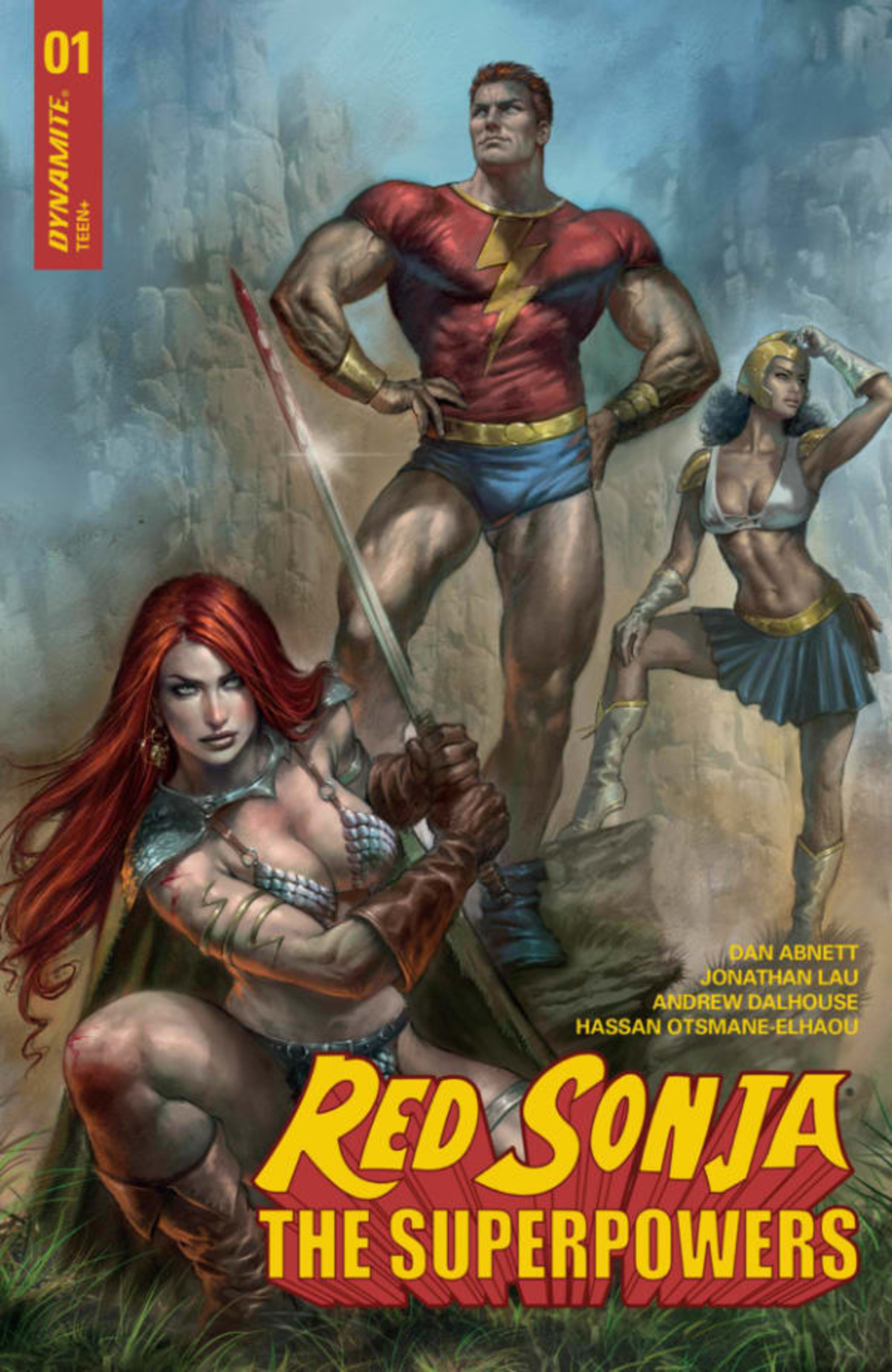 Red Sonja: The Superpowers cover — © Dynamite Entertainment