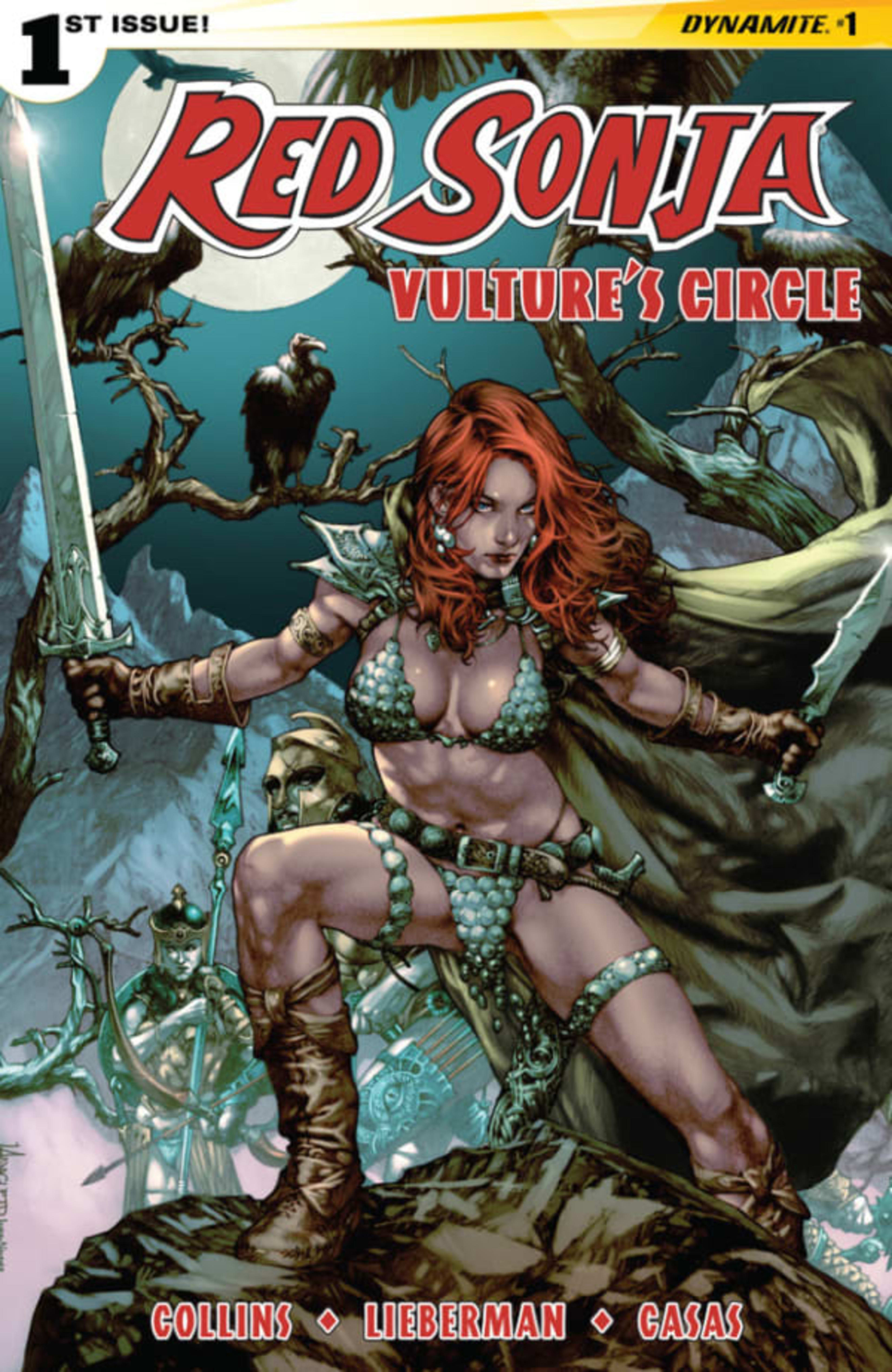 Red Sonja: Vulture's Circle cover — © Dynamite Entertainment