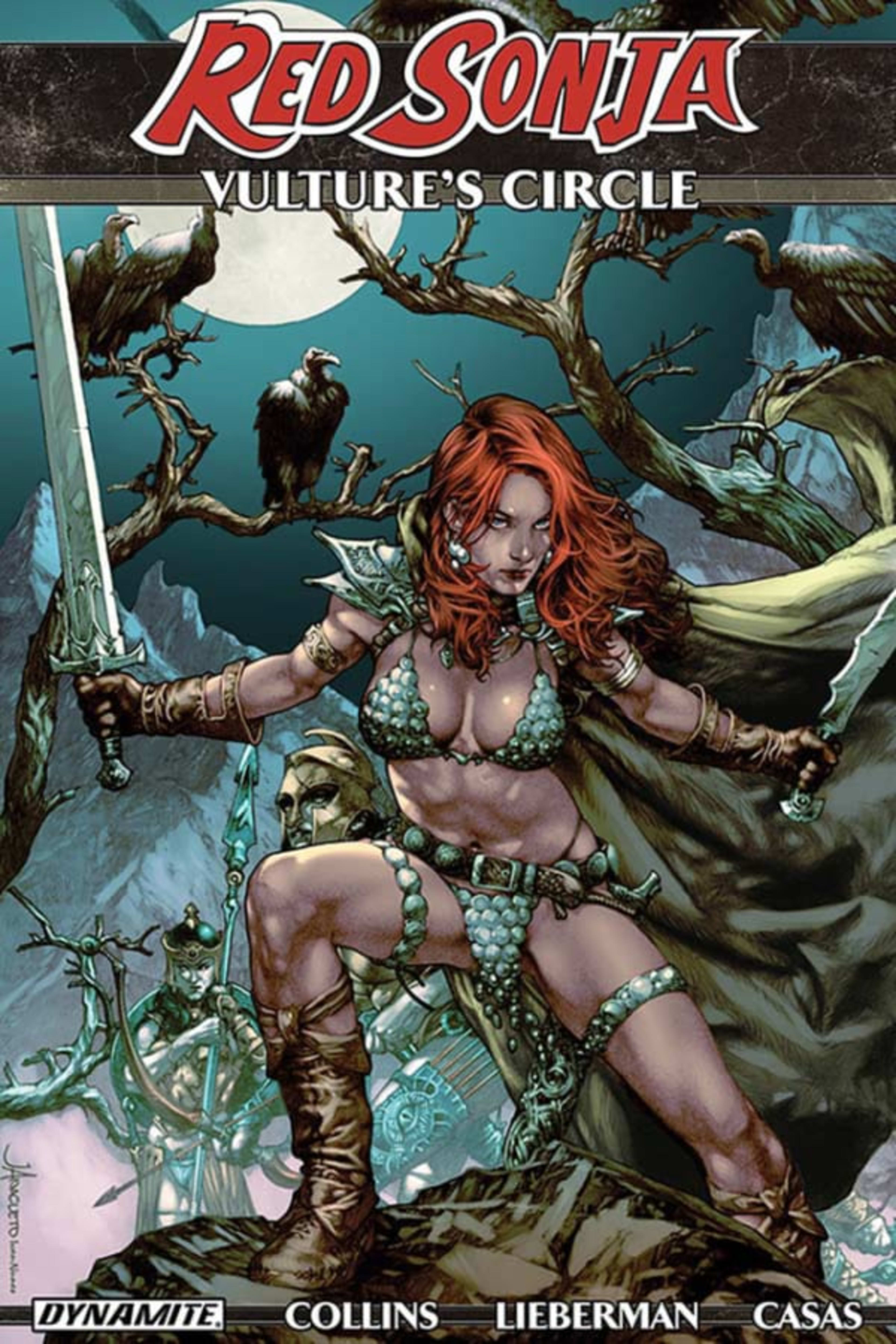 Red Sonja: Vulture's Circle cover — © Dynamite Entertainment