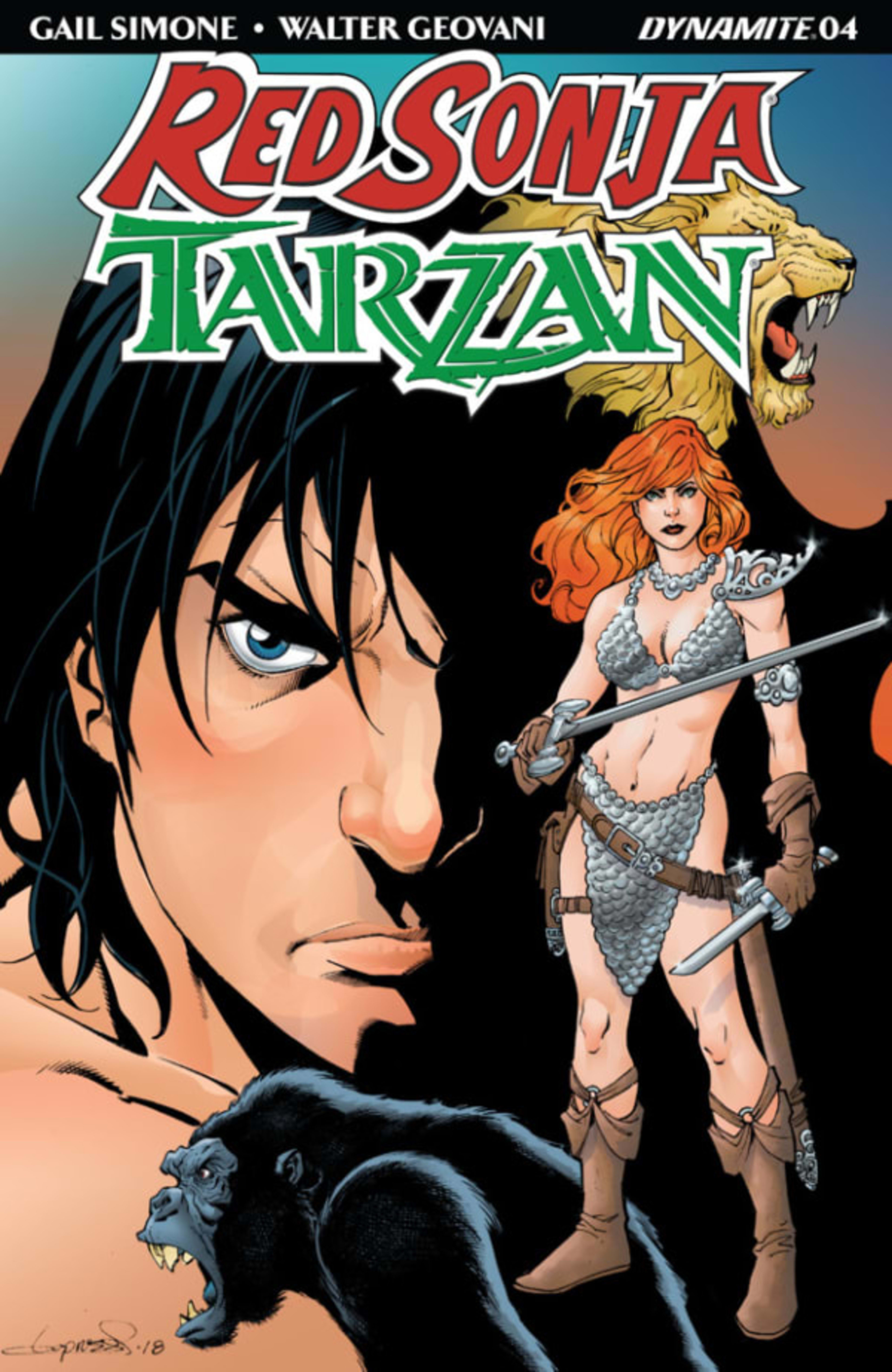 Red Sonja/Tarzan 4