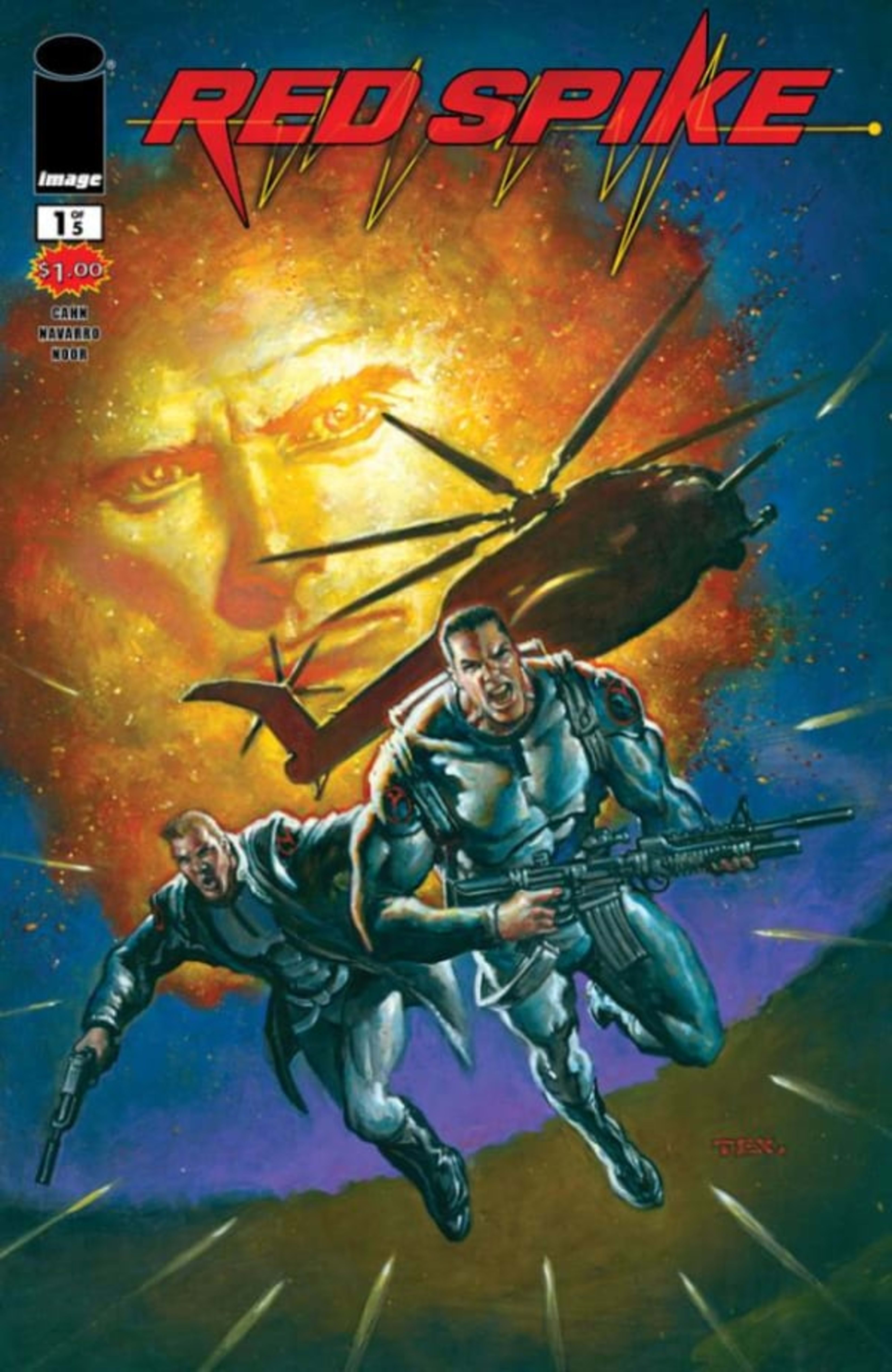 Red Spike cover — © Image