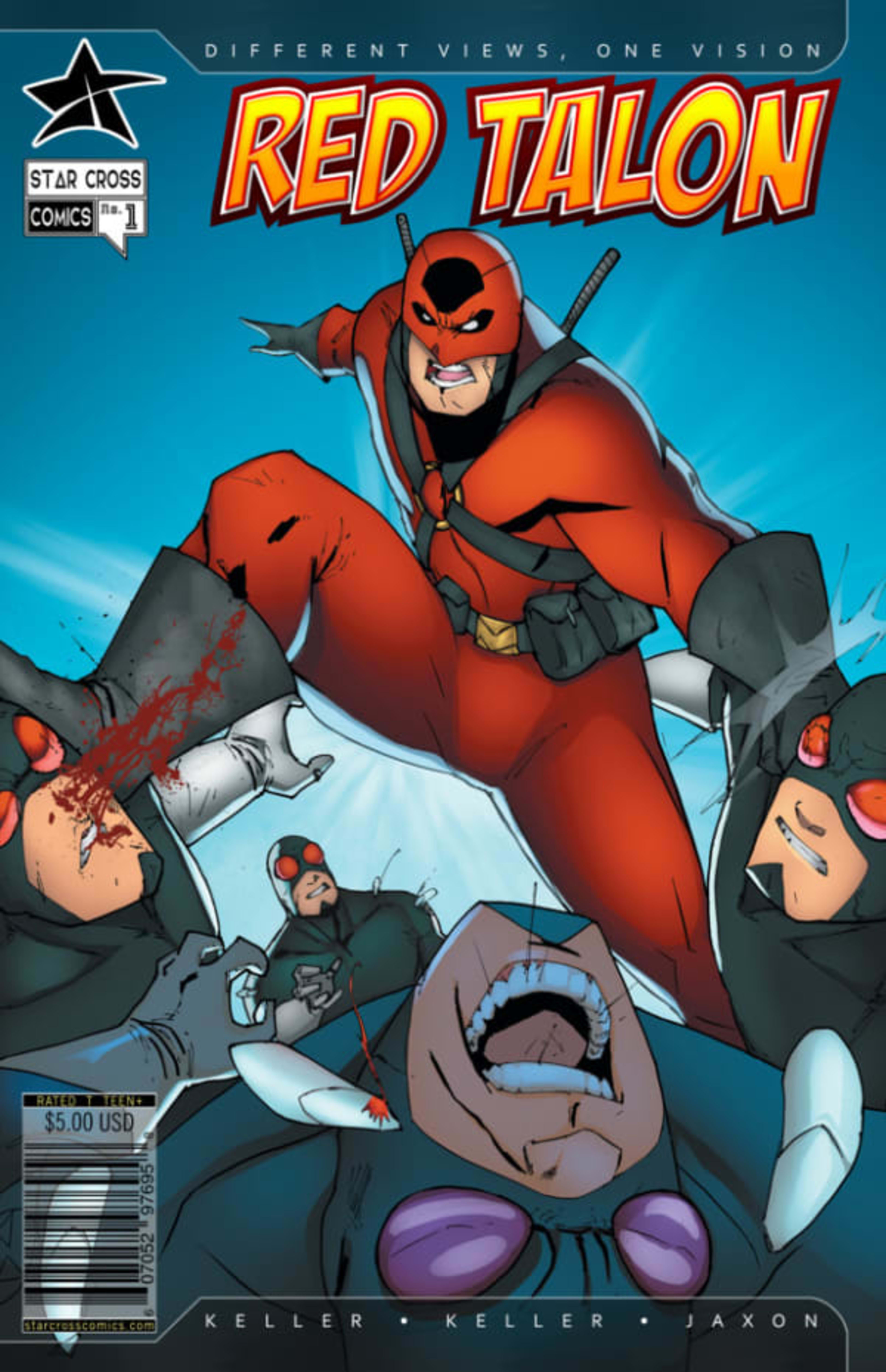 Red Talon cover — © Star Cross Comics