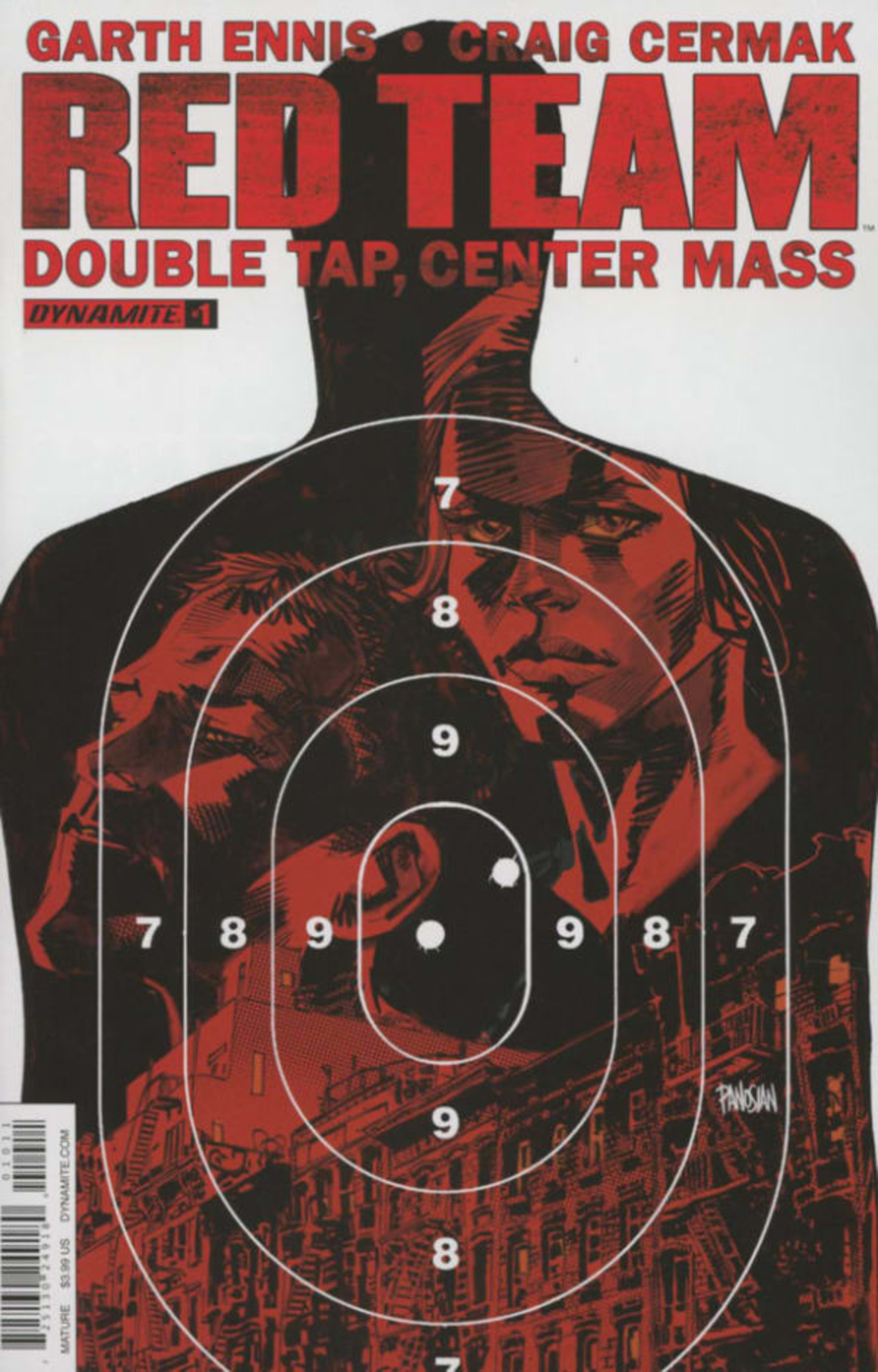 Red Team: Double Tap, Center Mass cover — © Dynamite Entertainment