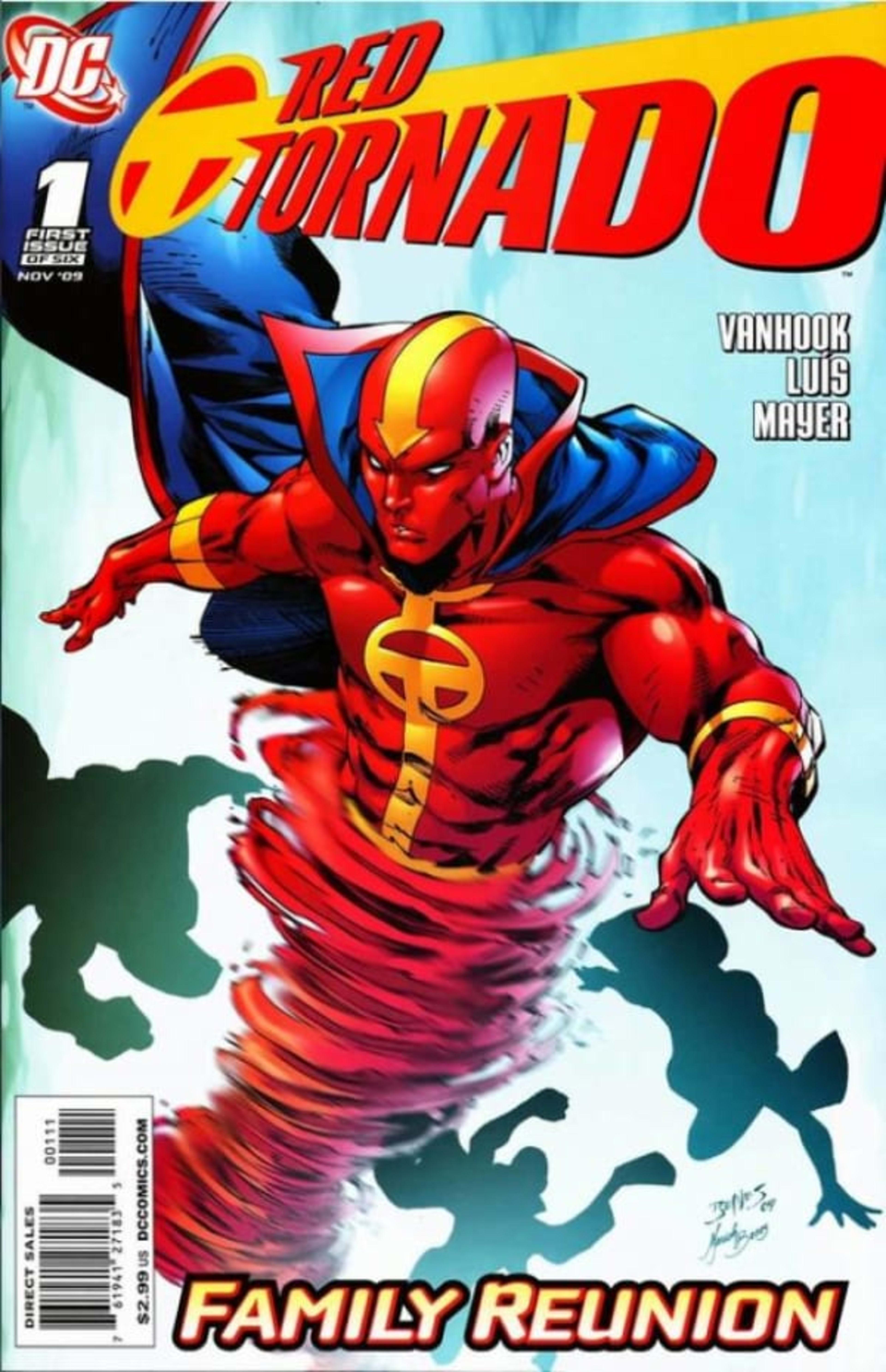 Red Tornado cover — © DC Comics