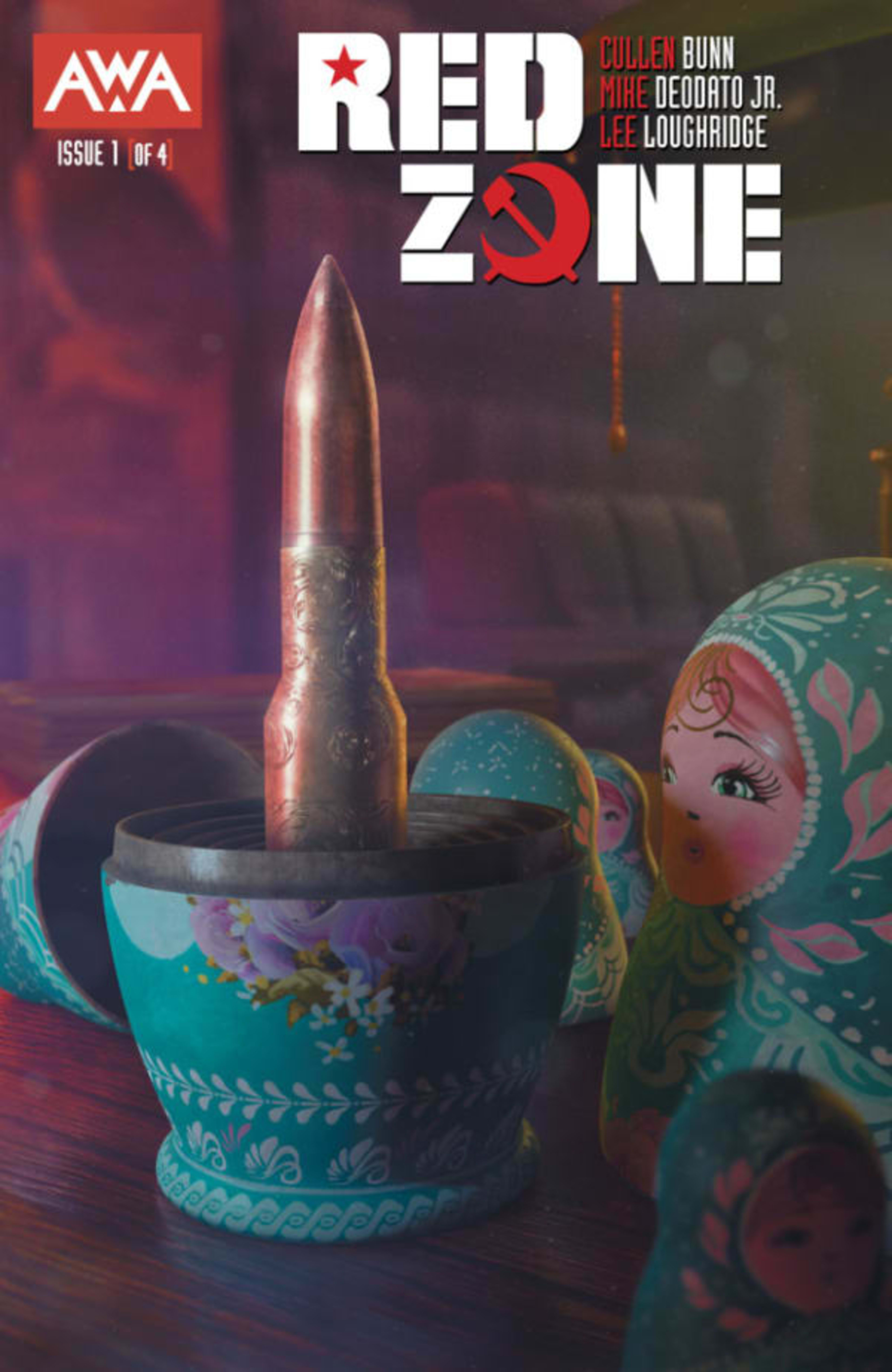 Red Zone cover — © AWA Studios