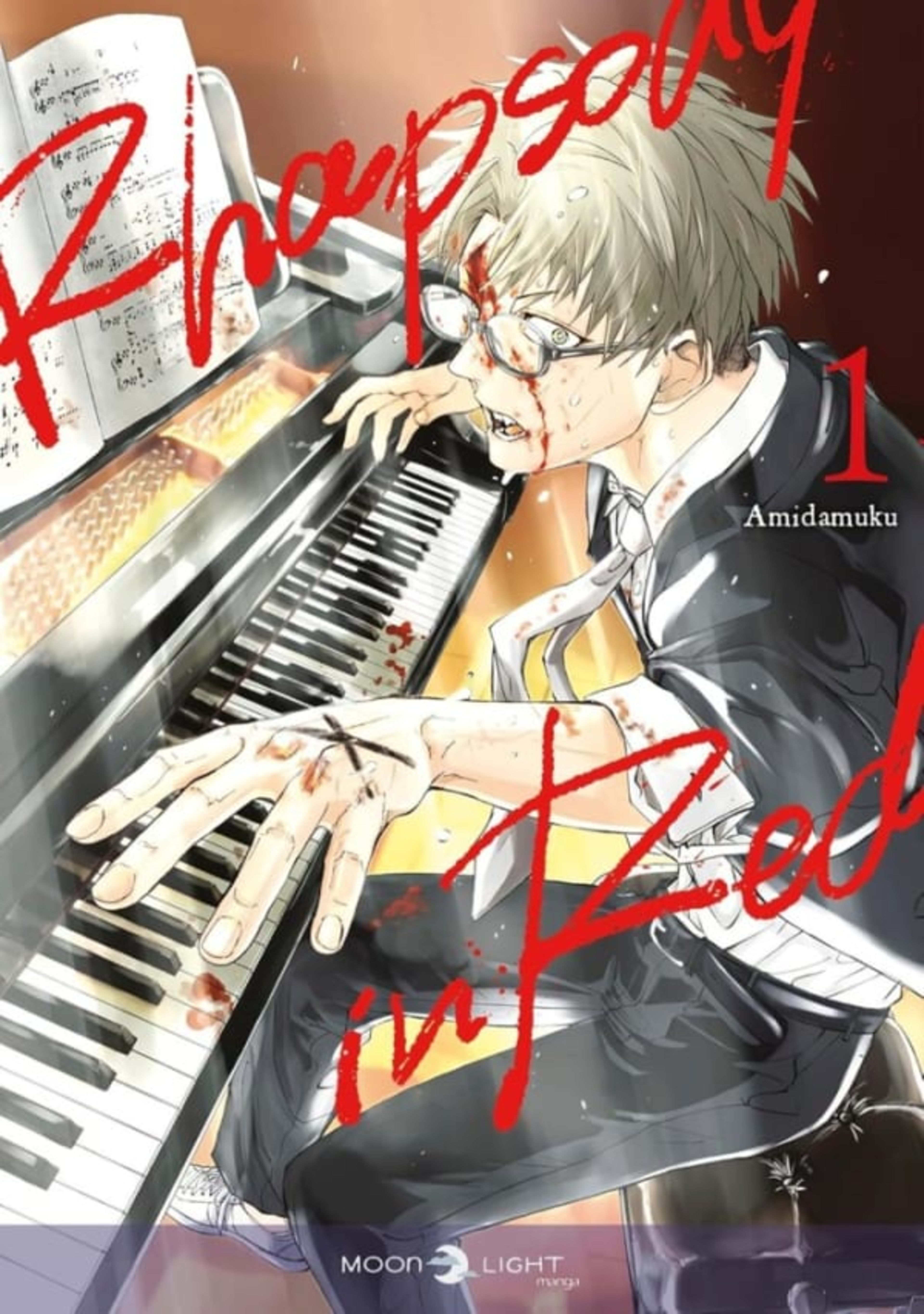 Rhapsody in Red cover — © Delcourt