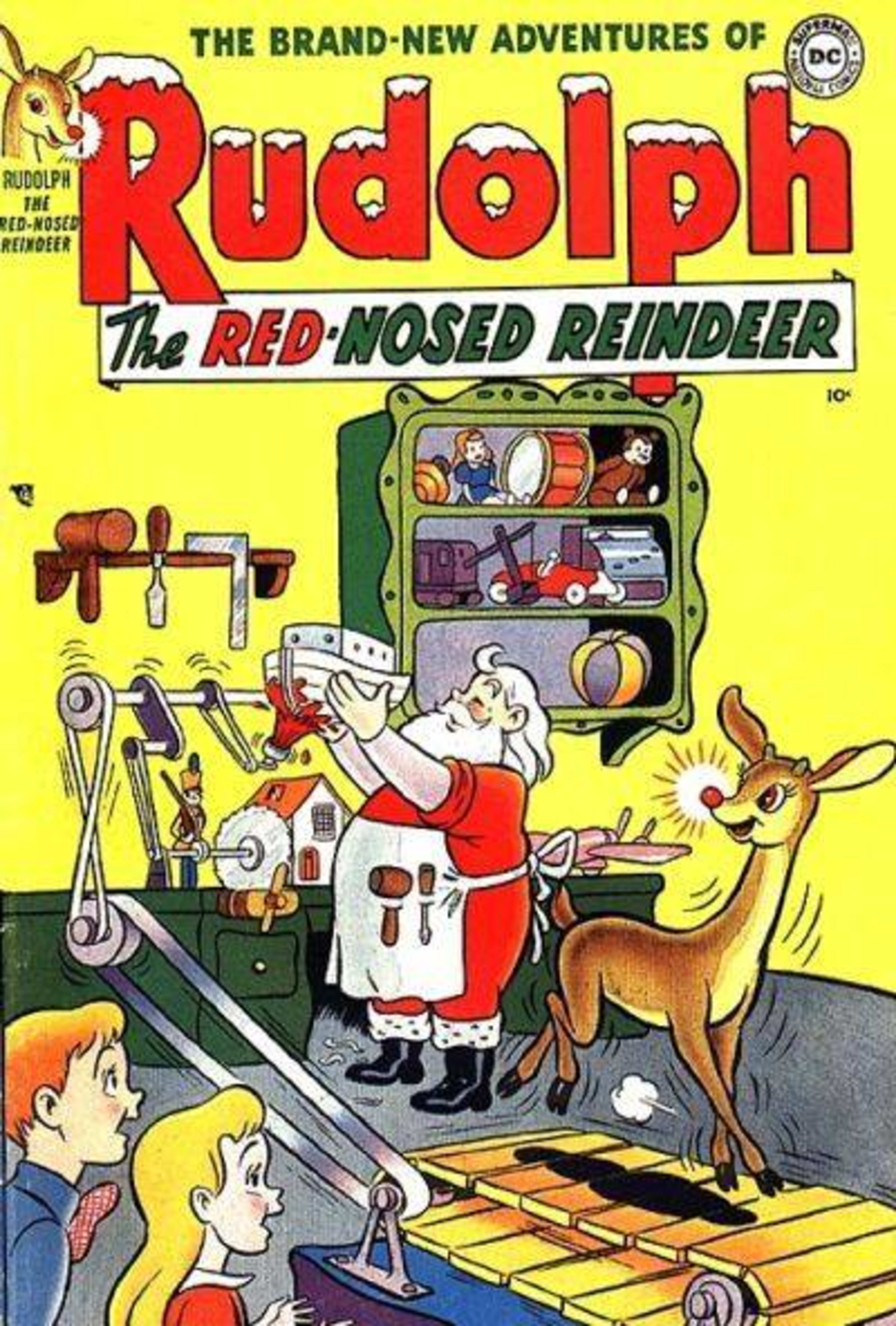 Rudolph the Red-Nosed Reindeer cover — © DC Comics