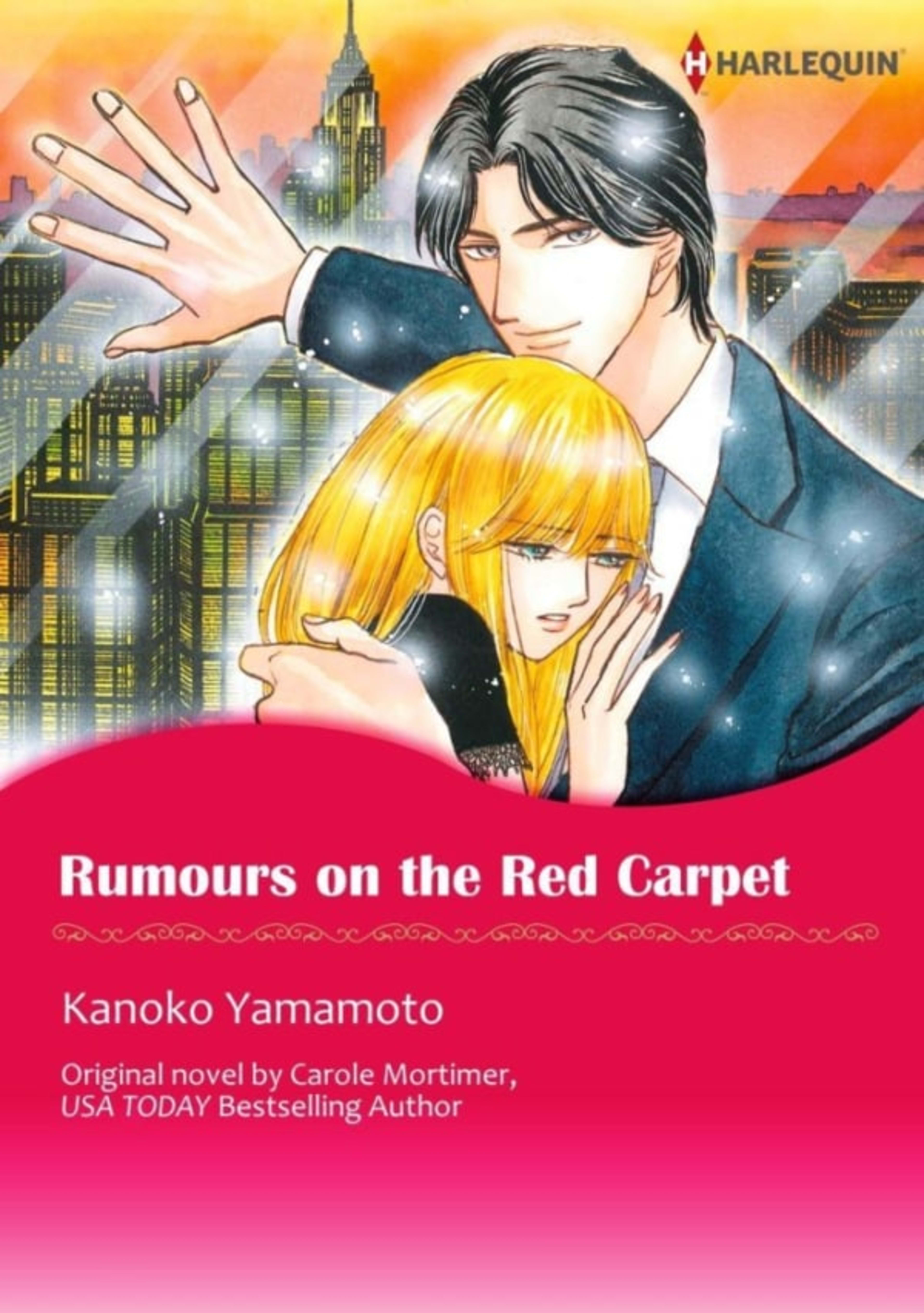 Rumours on the Red Carpet cover — © Harlequin Comics