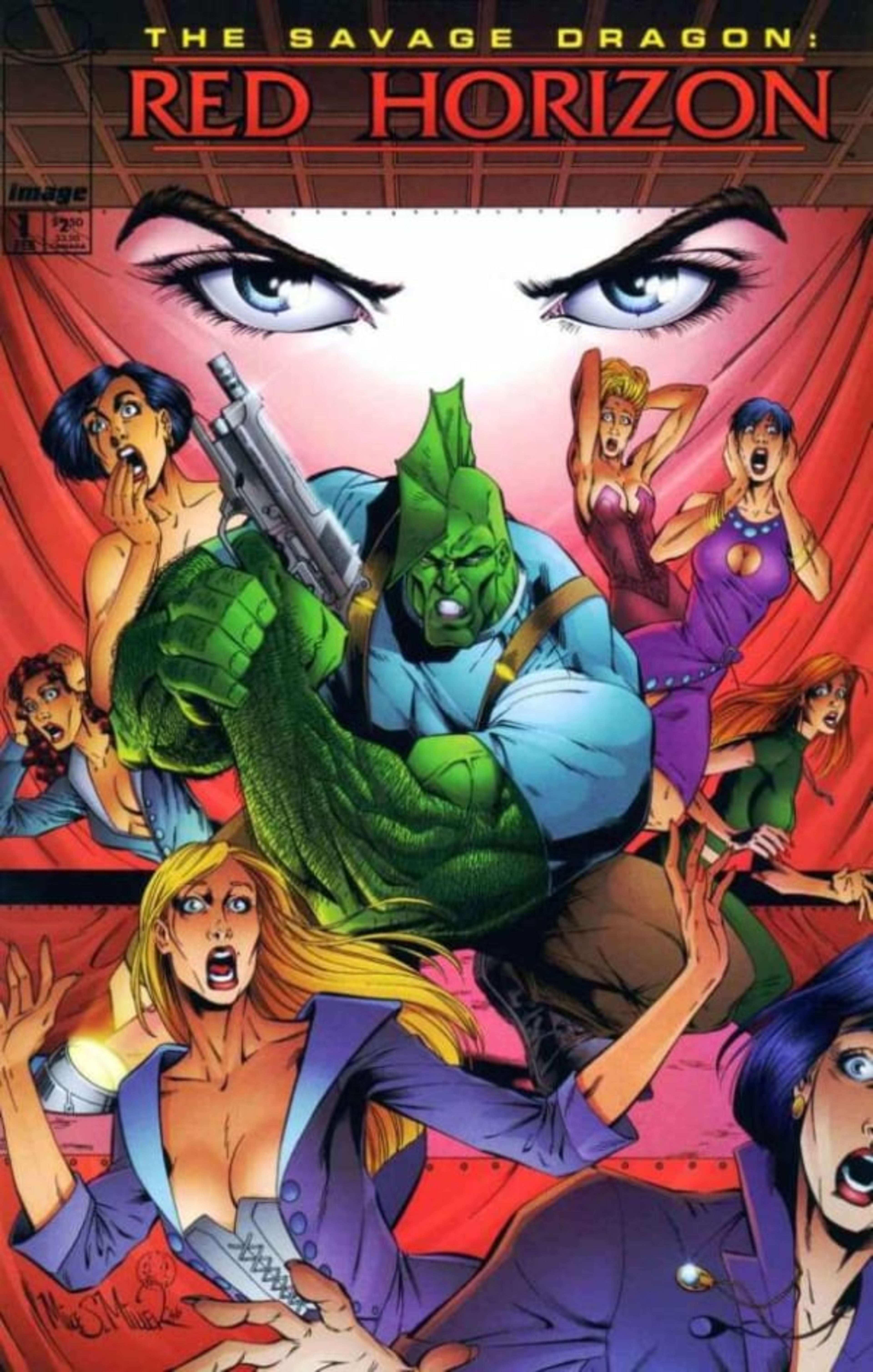 Savage Dragon: Red Horizon cover — © Image