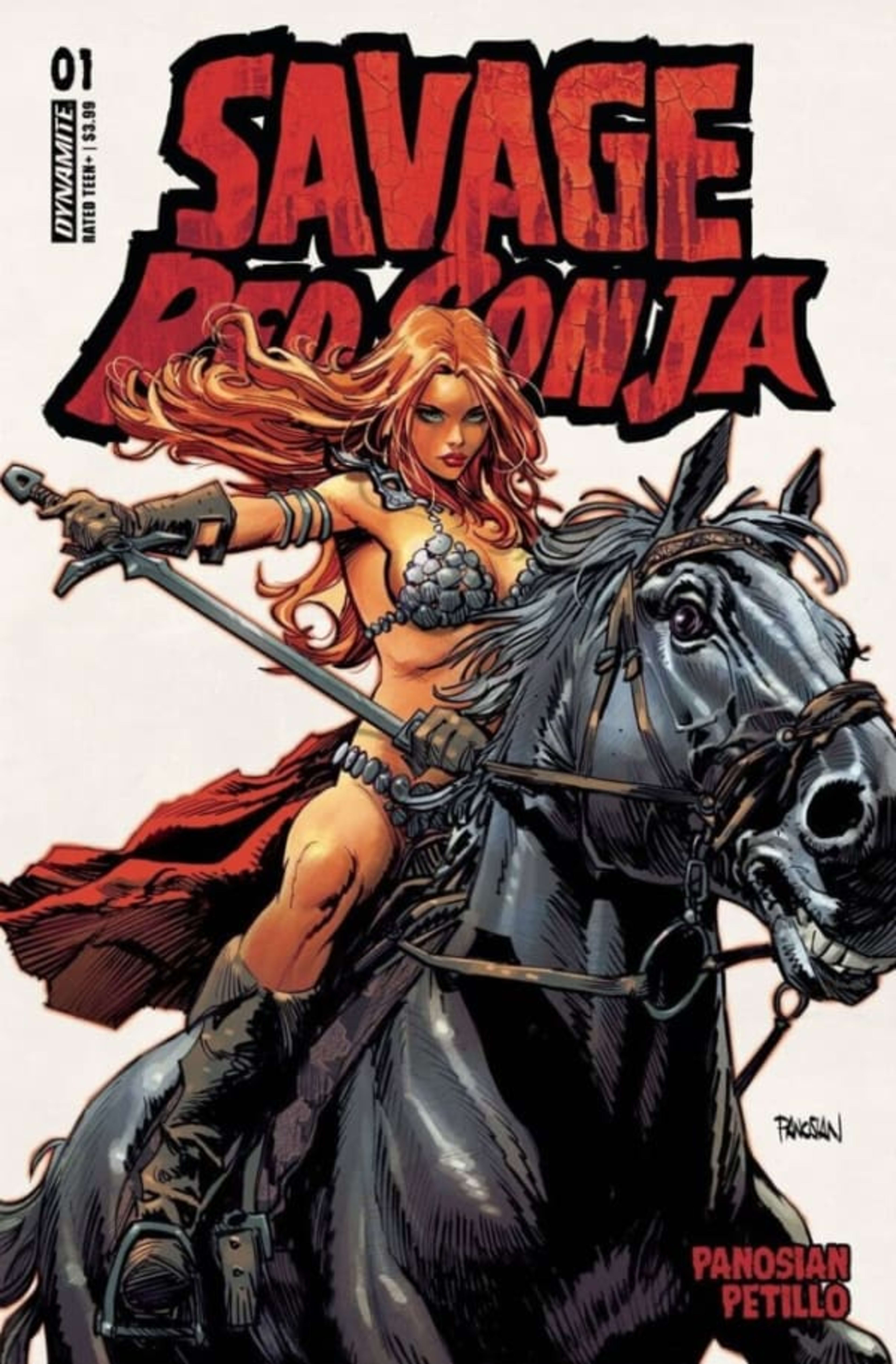 Savage Red Sonja cover — © Dynamite Entertainment