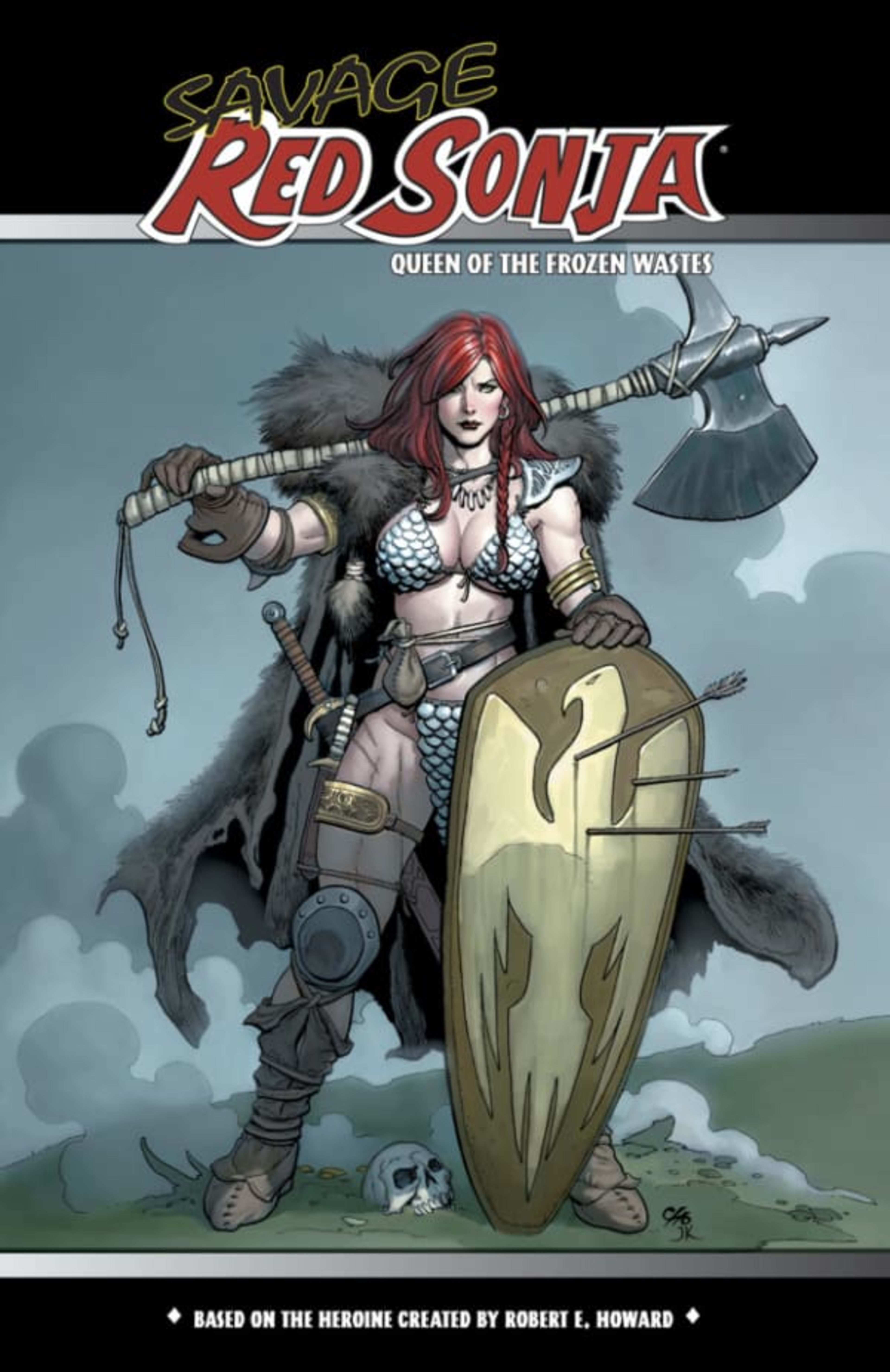 Savage Red Sonja: Queen of the Frozen Wastes cover — © Dynamite Entertainment