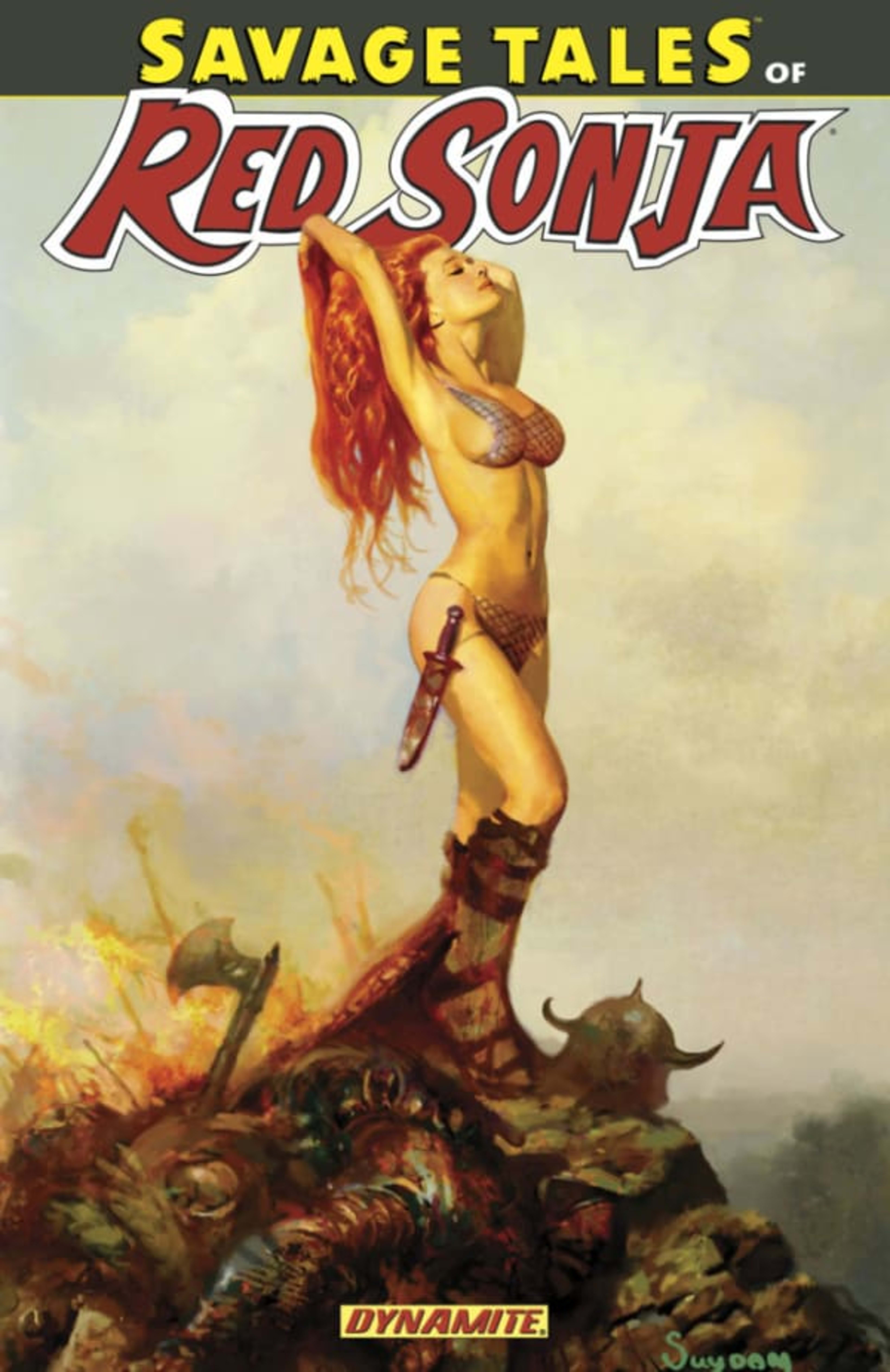Savage Tales of Red Sonja cover — © Dynamite Entertainment