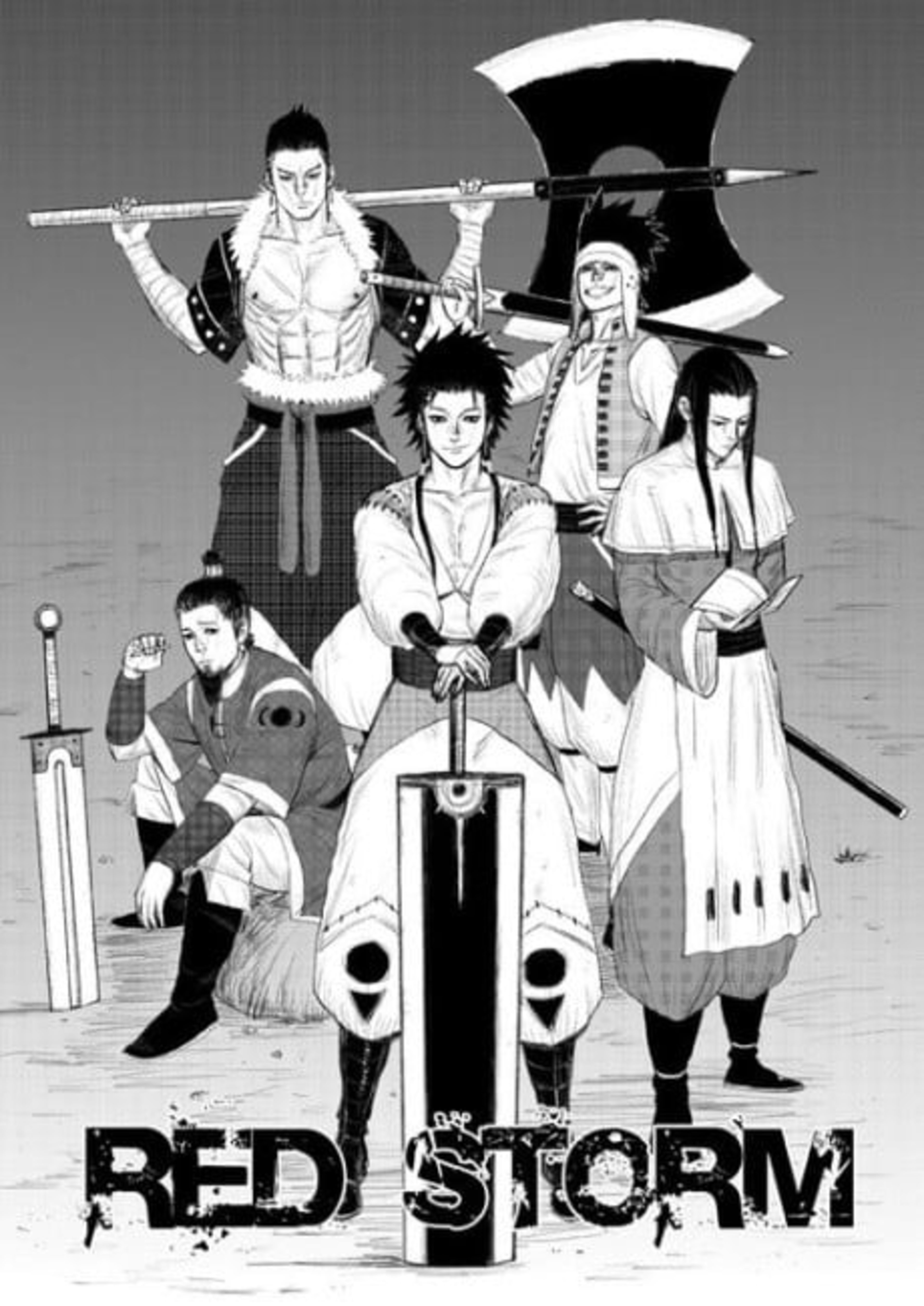 Red Storm cover — © Yen Press
