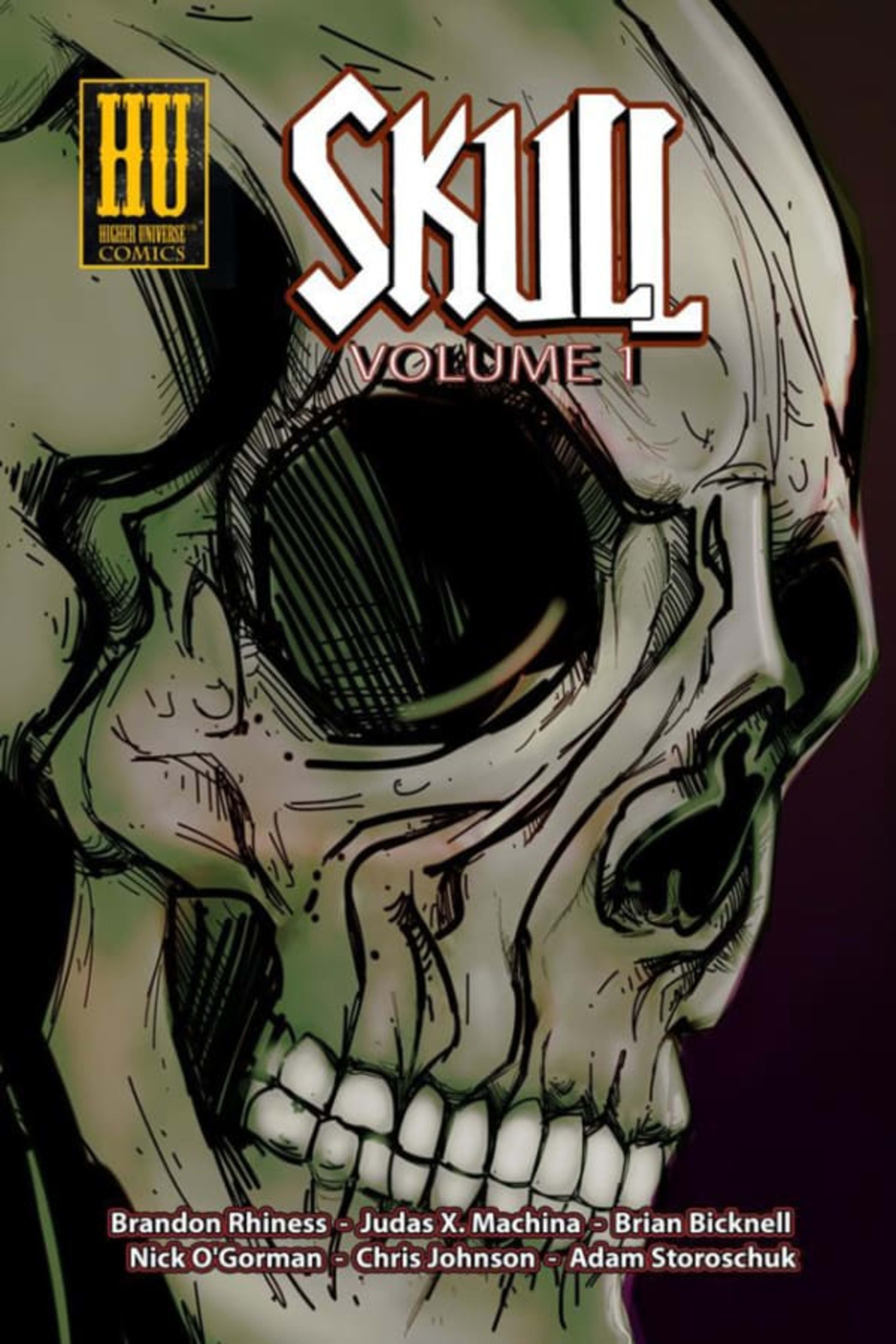 Skull cover — © Higher Universe Comics