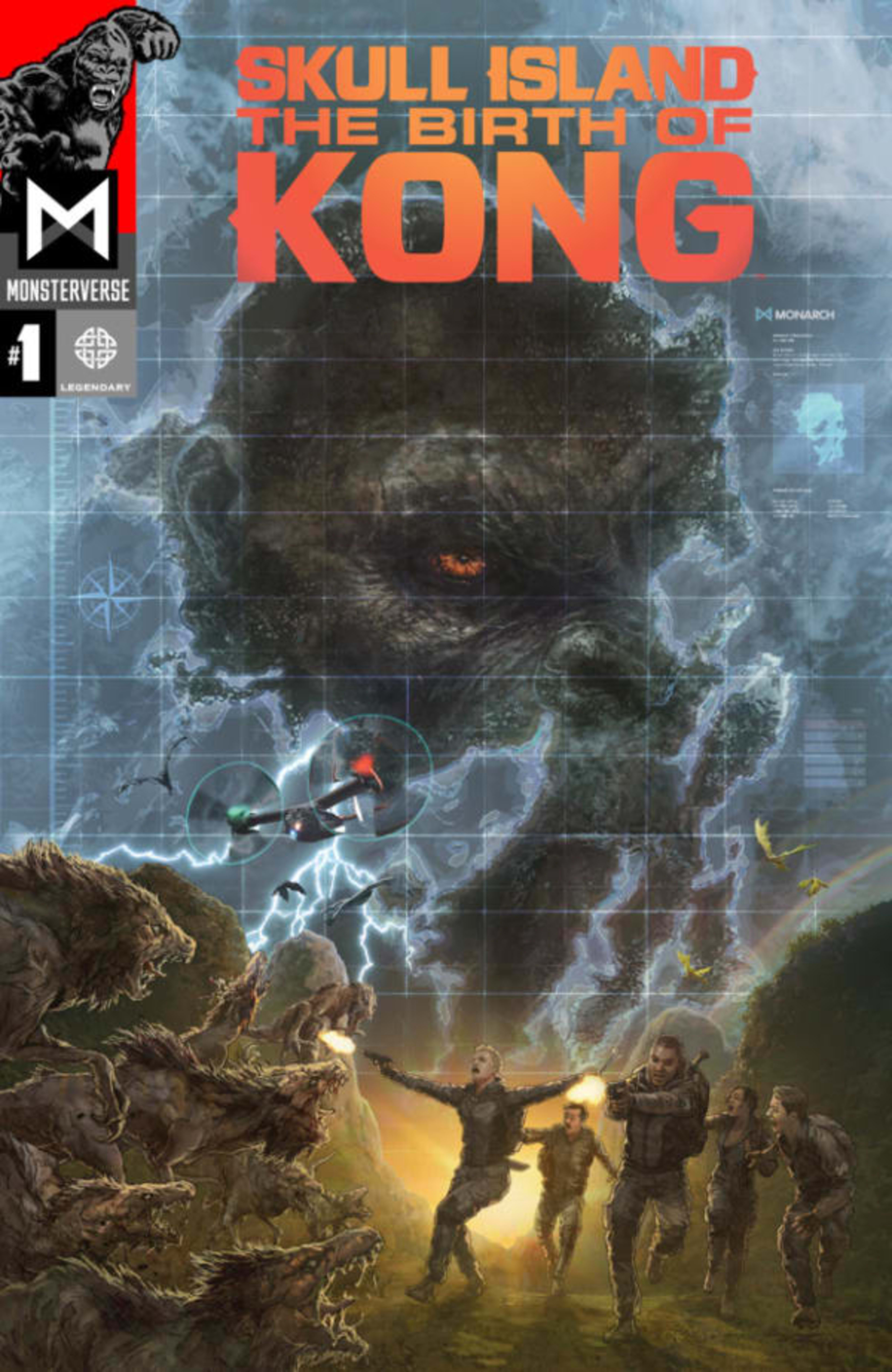 Skull Island: The Birth of Kong cover — © Legendary Comics