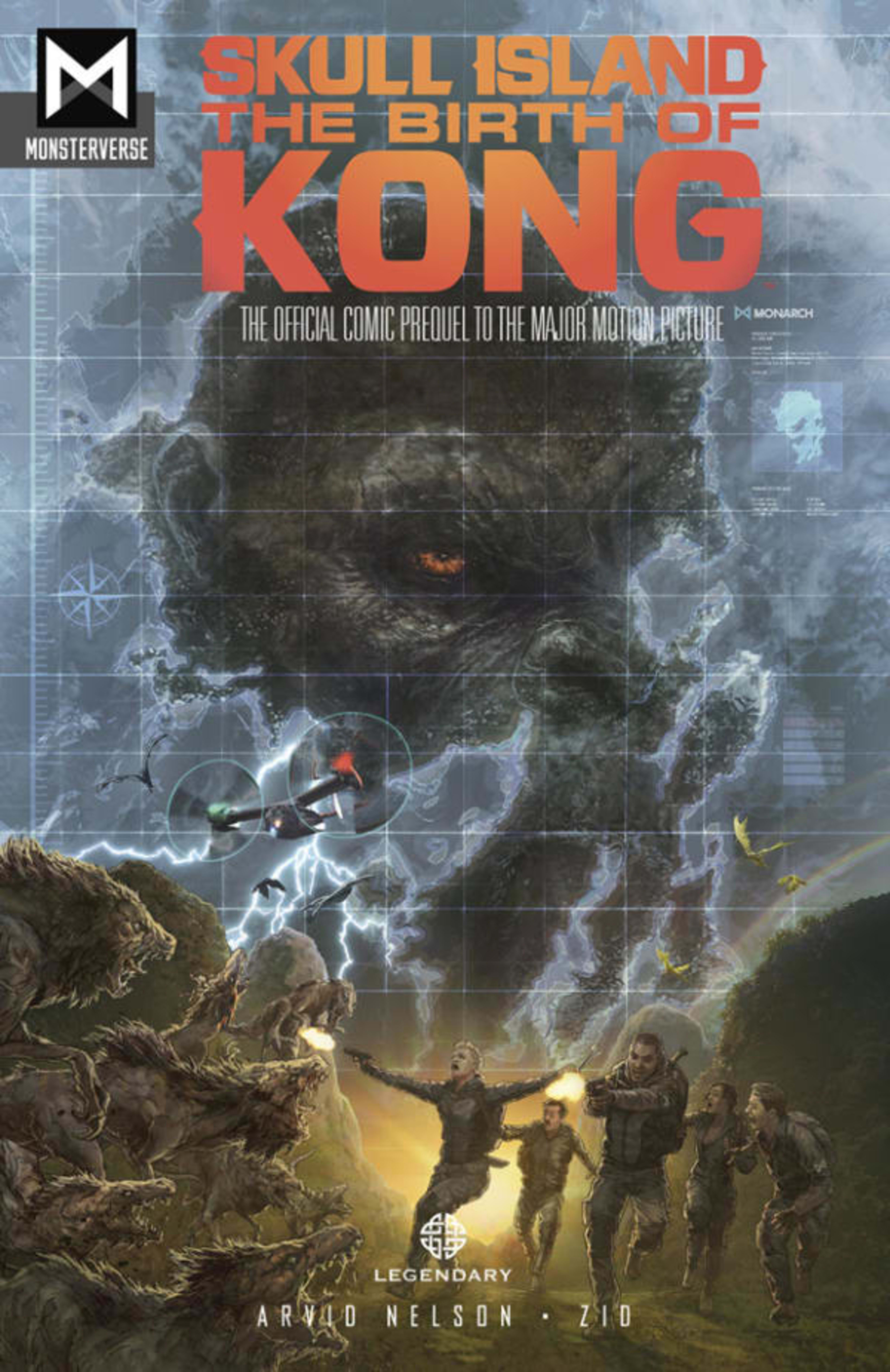 Skull Island: The Birth of Kong cover — © Legendary Comics