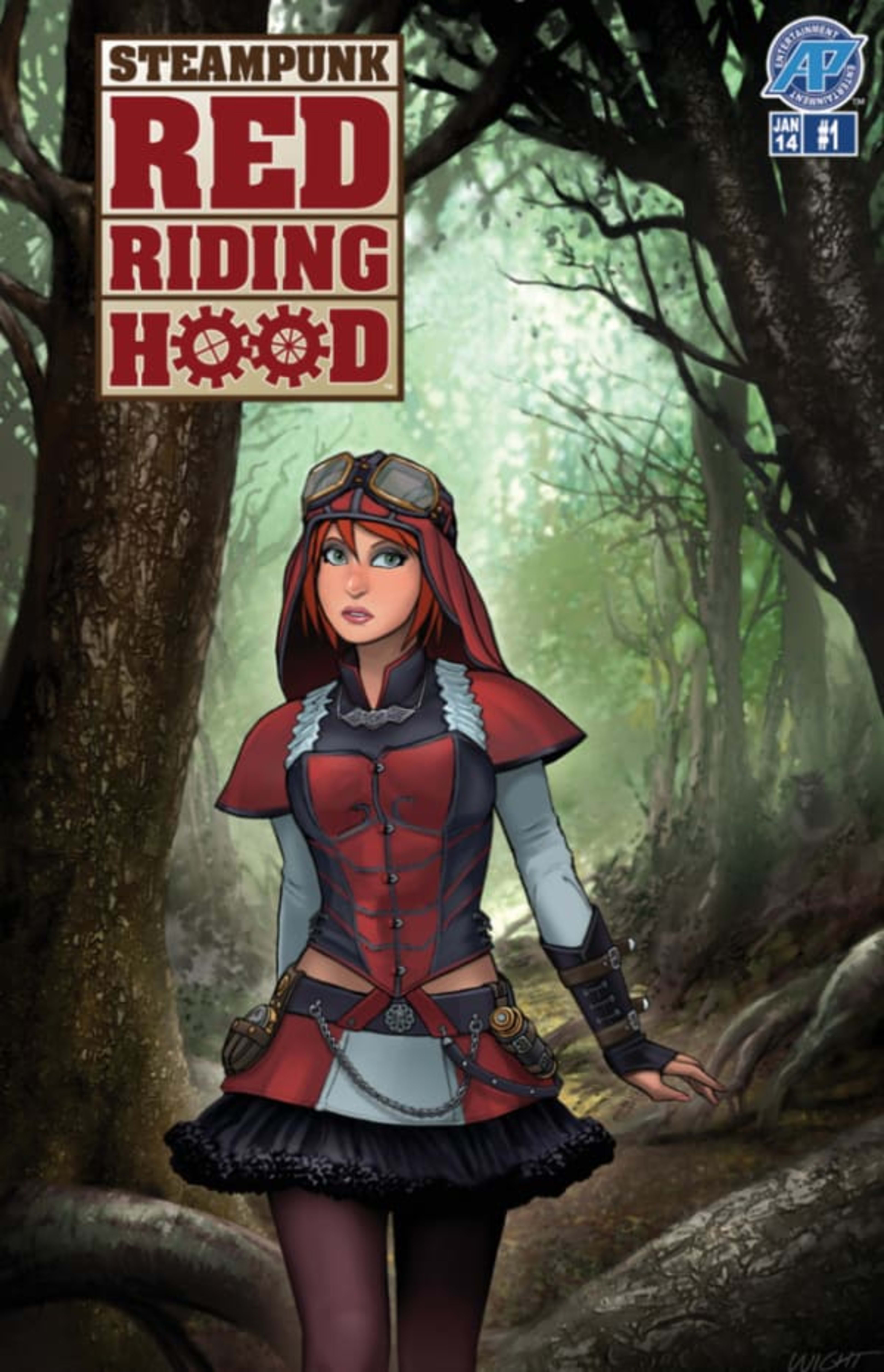 Steampunk Red Riding Hood cover — © TidalWave Productions
