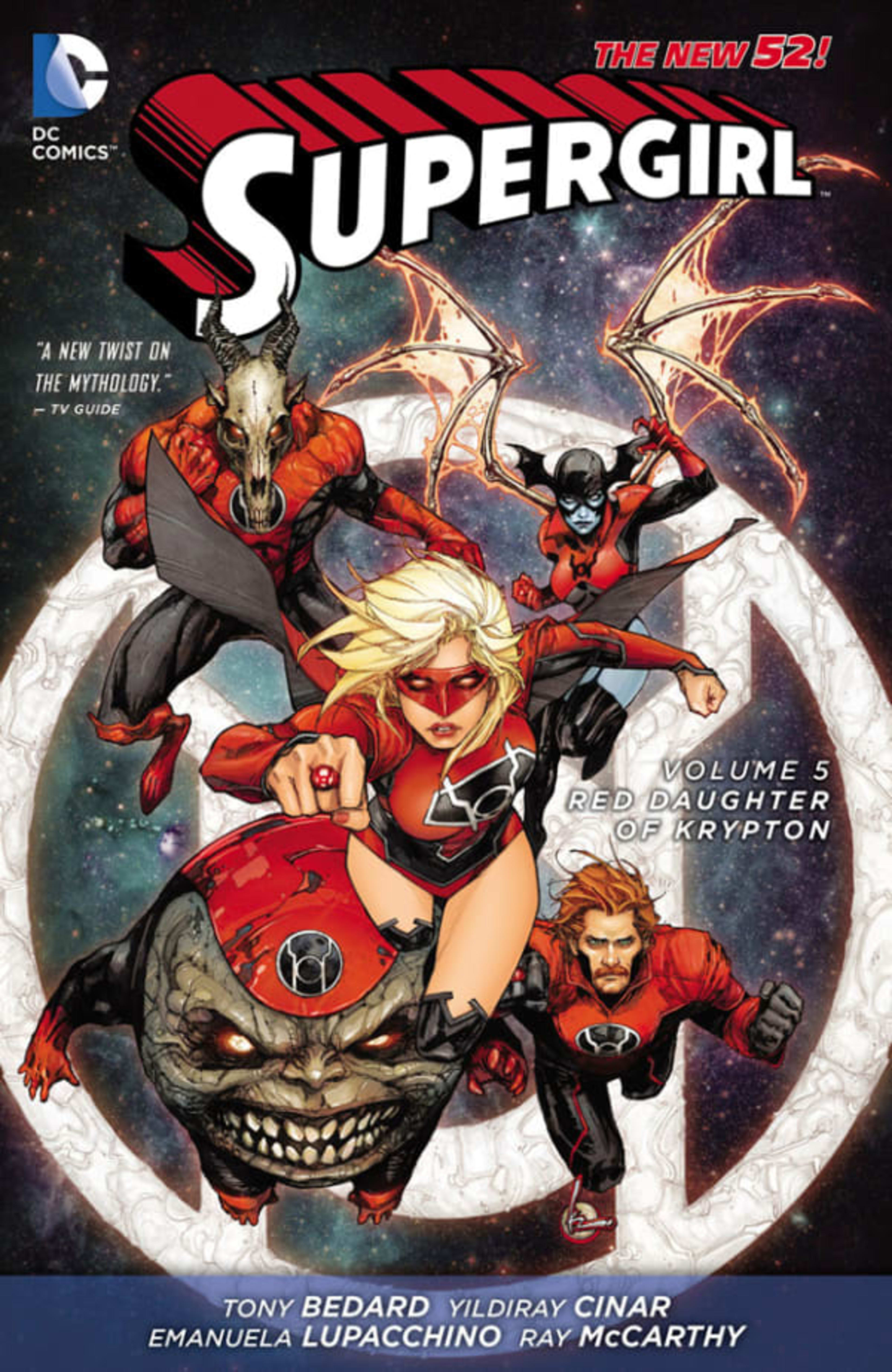 Supergirl: Red Daughter of Krypton cover — © DC Comics