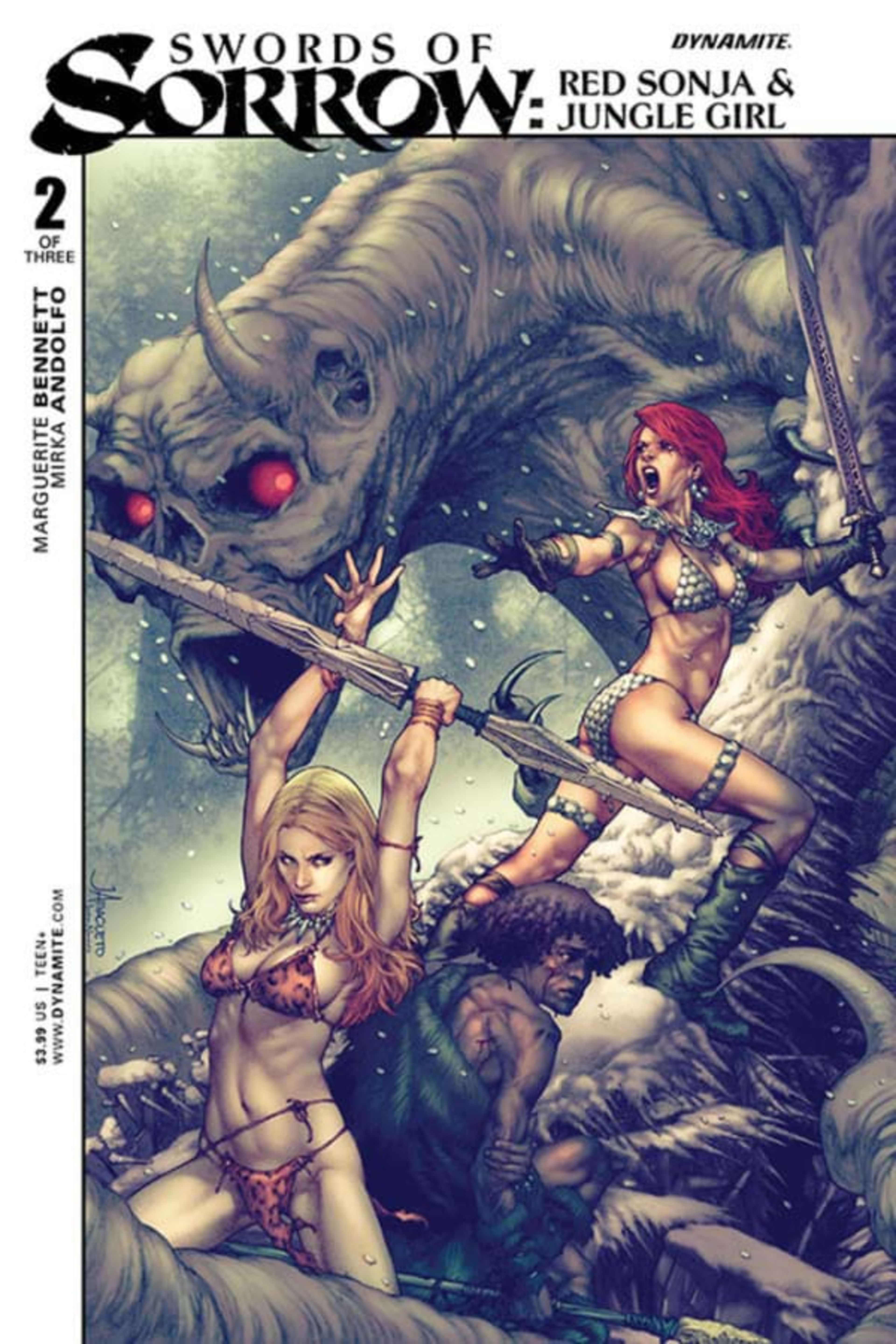 Swords of Sorrow: Red Sonja & Jungle Girl 2