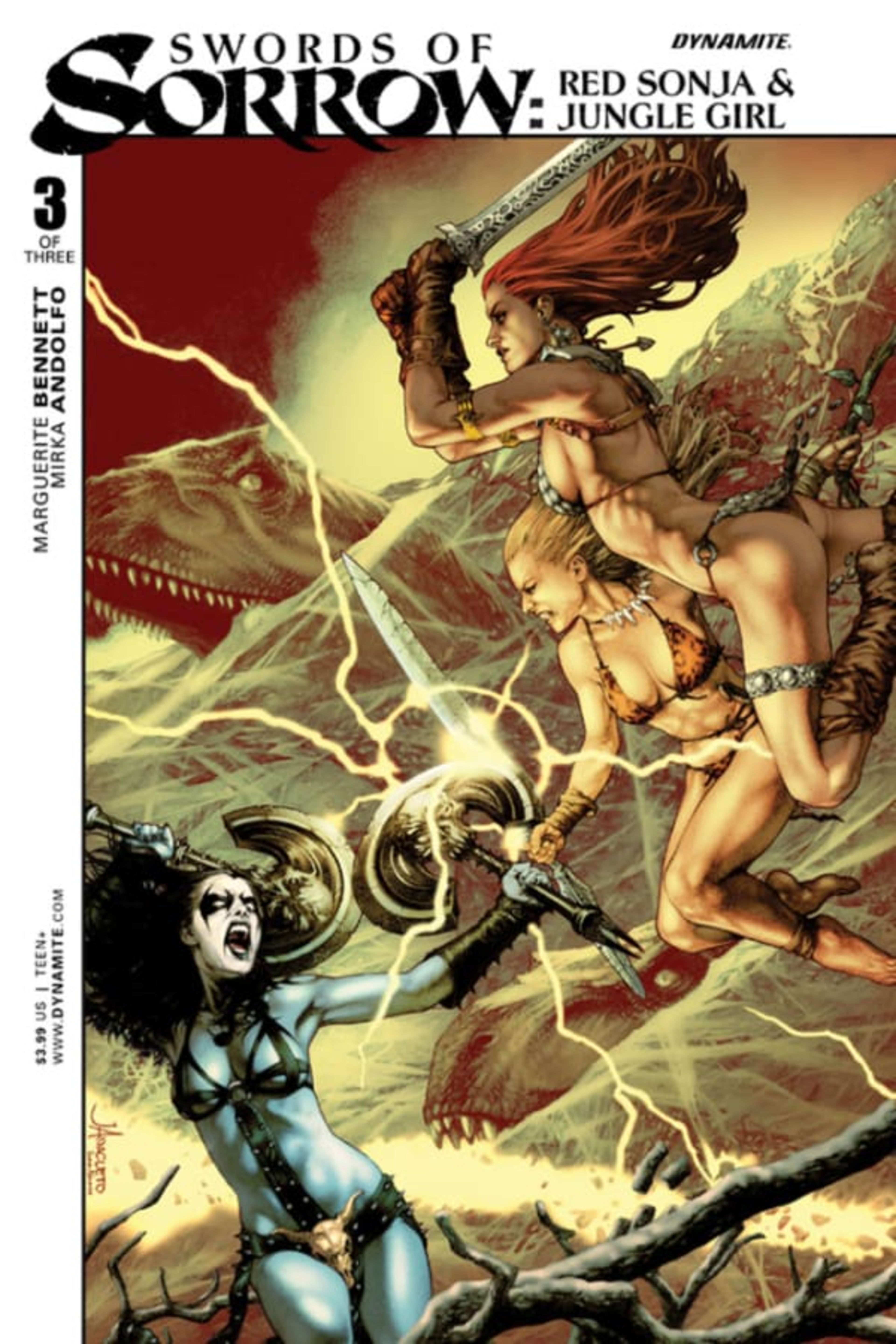 Swords of Sorrow: Red Sonja & Jungle Girl 3