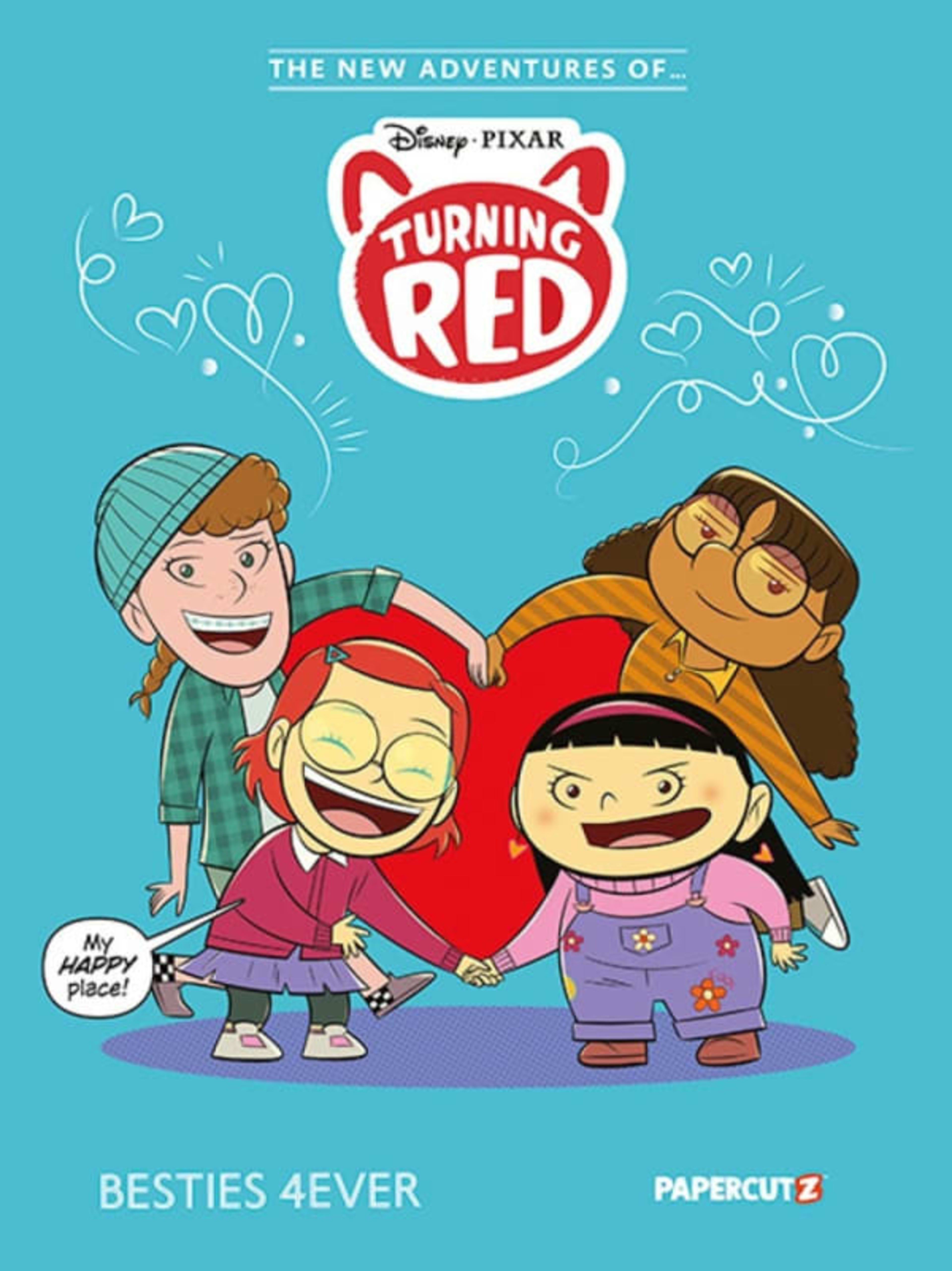 The New Adventures of Turning Red cover — © Mad Cave Studios