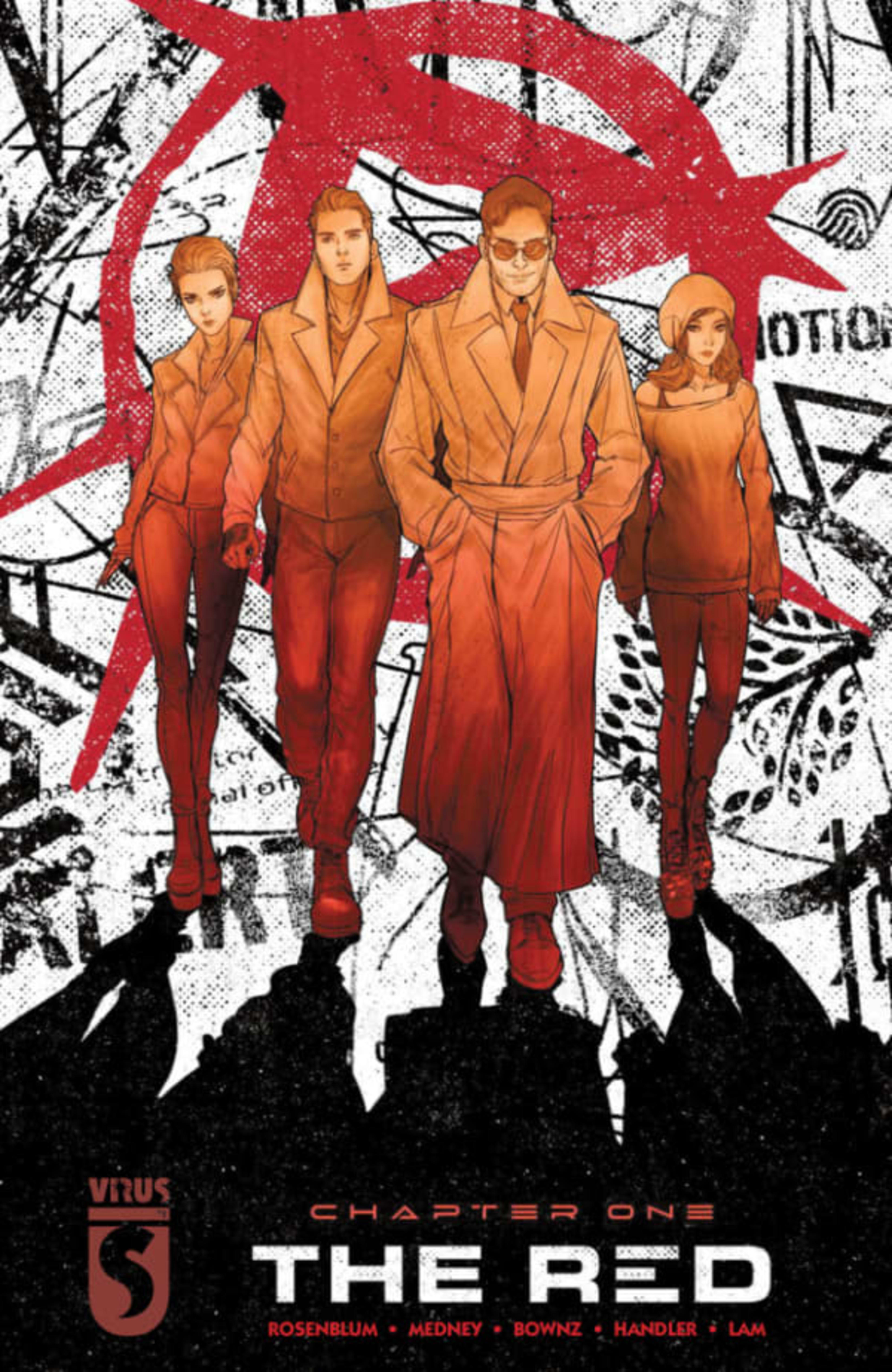The Red cover — © VIRUS