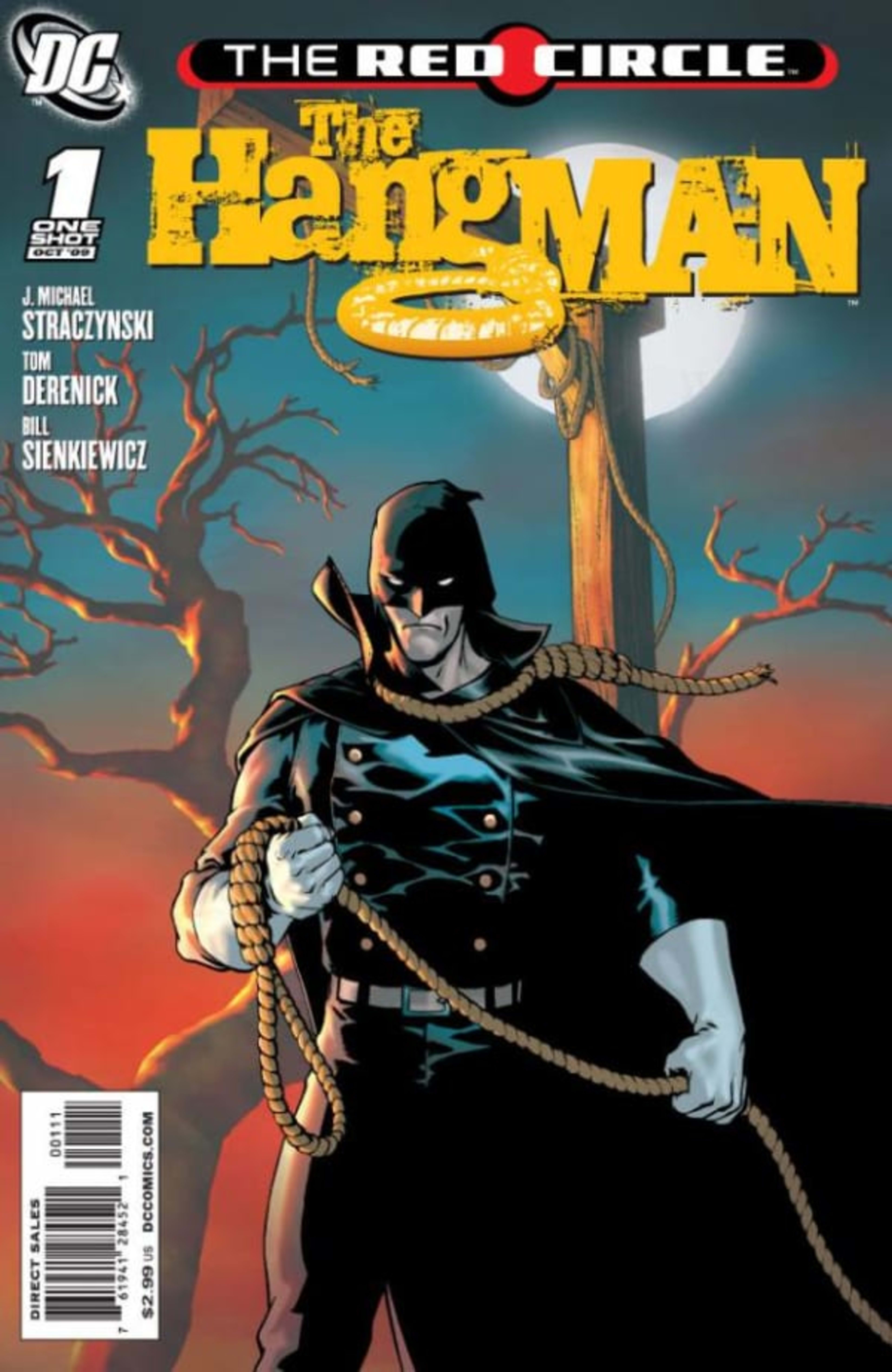 The Red Circle: The Hangman cover — © DC Comics