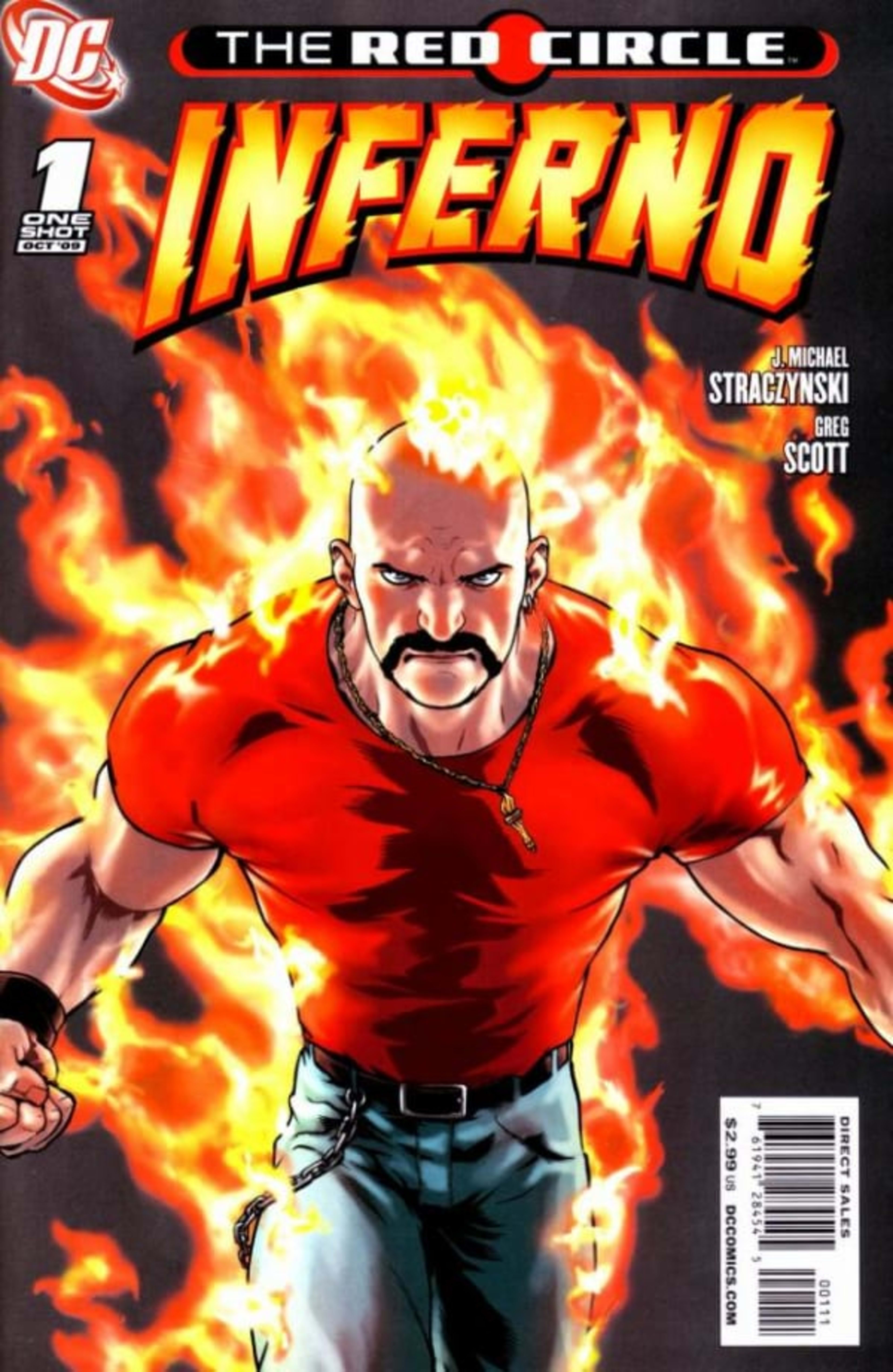 The Red Circle: The Inferno cover — © DC Comics