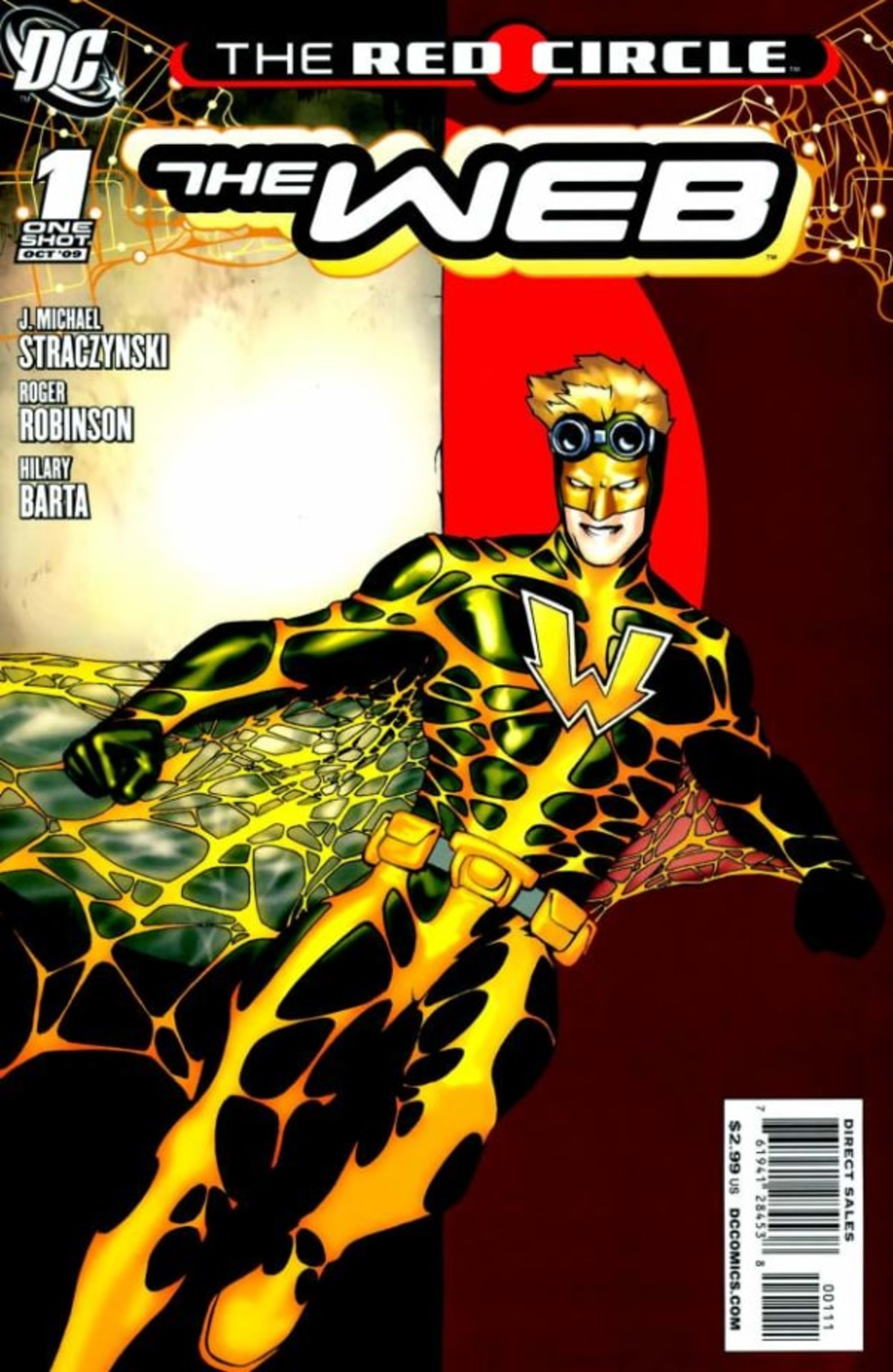 The Red Circle: The Web cover — © DC Comics