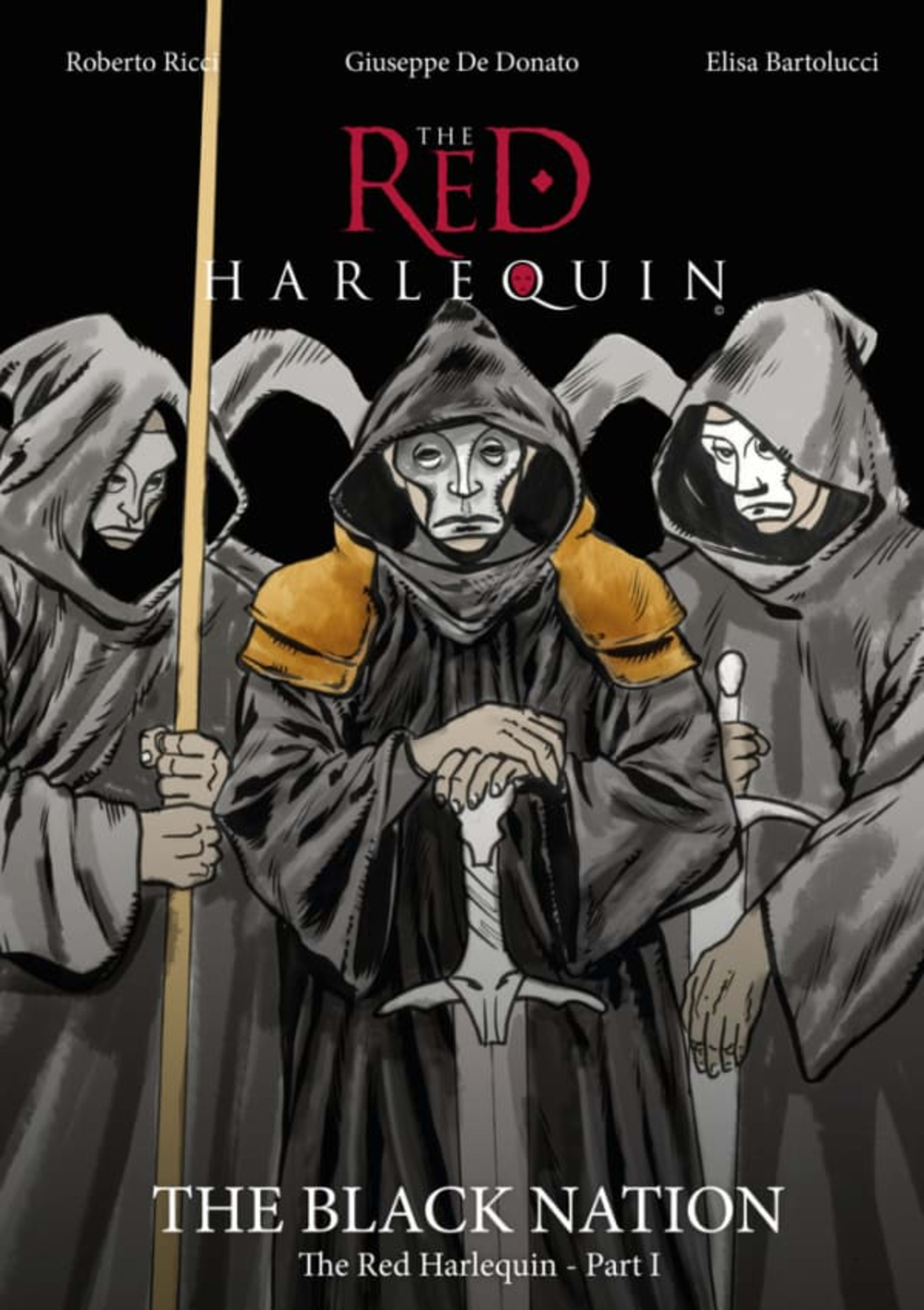 The Red Harlequin cover — © Pantomimus Media Limited