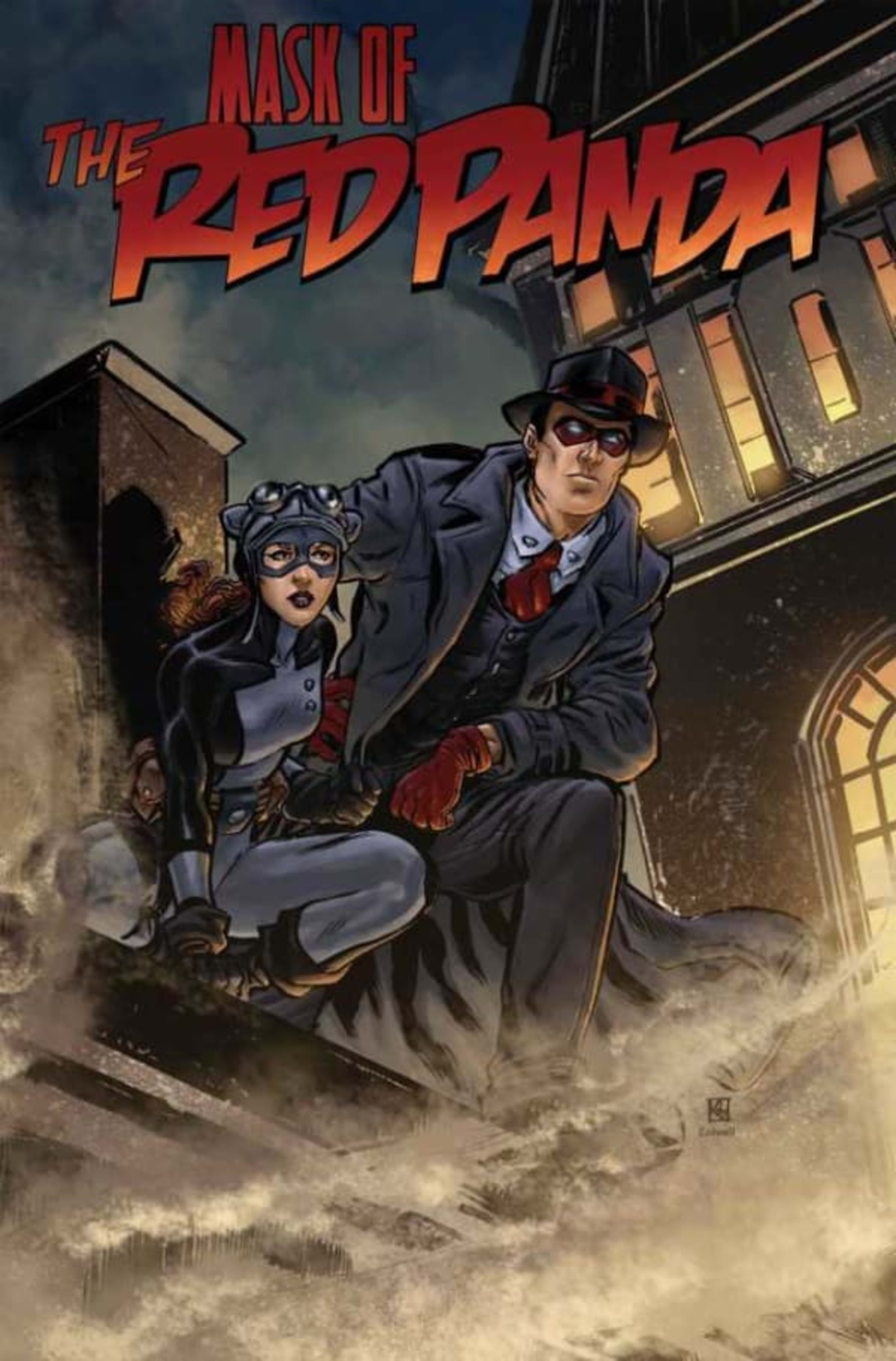 The Red Panda cover — © MonkeyBrain Comics